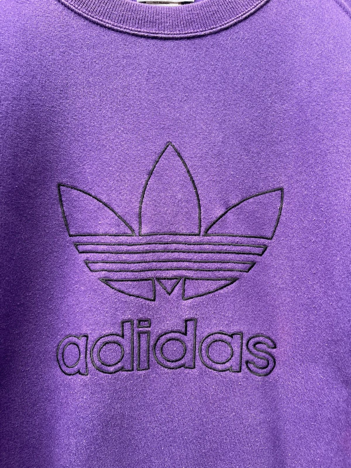 Adidas Adidas Vintage Crewneck - Size on tag M| Rare 90s Look. Size US M / EU 48-50 / 2 - 4 Thumbnail
