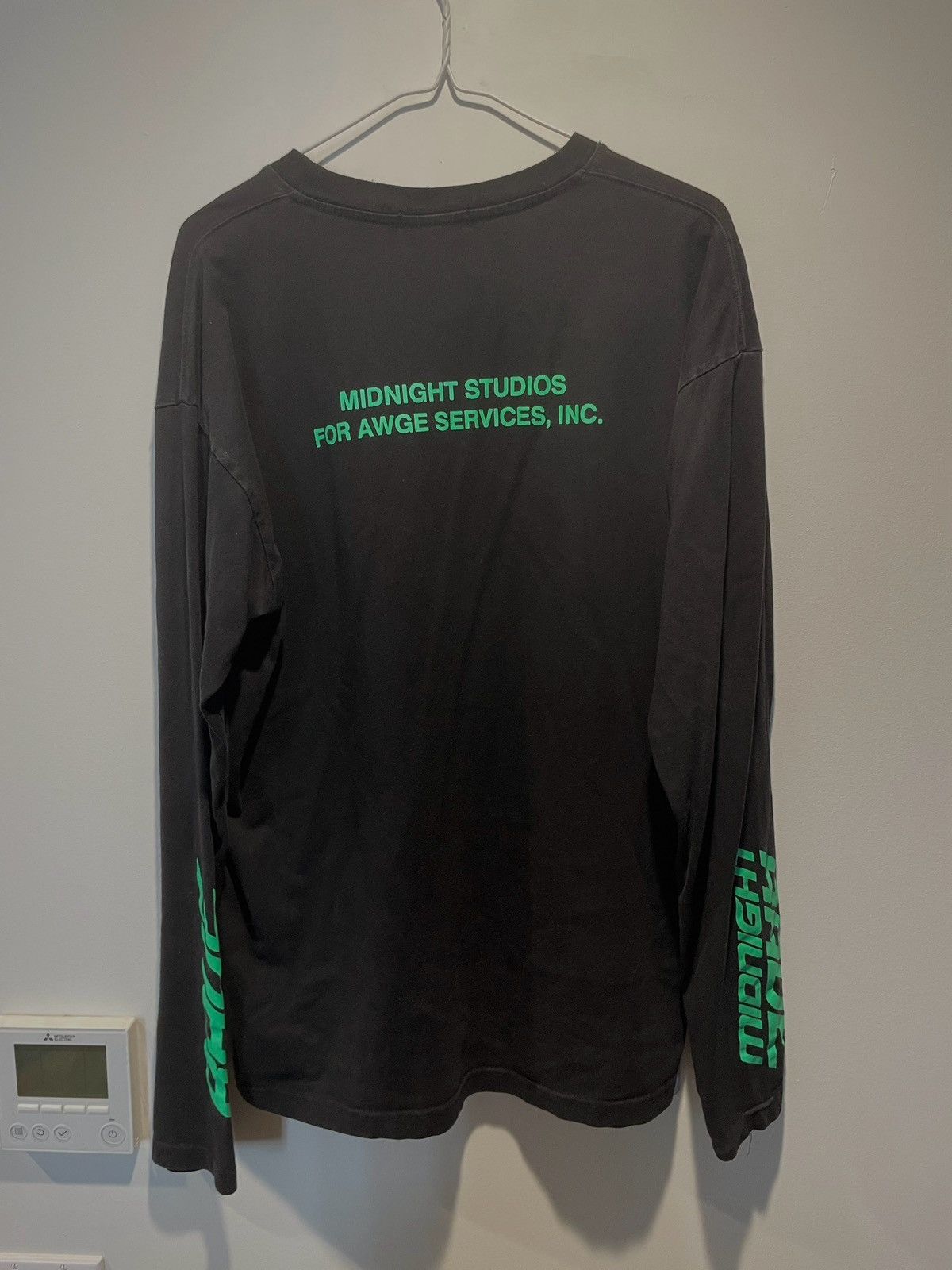 AWGE × Midnight Studios Midnight Studios long sleeve Size US M / EU 48-50 / 2 - 3 Thumbnail