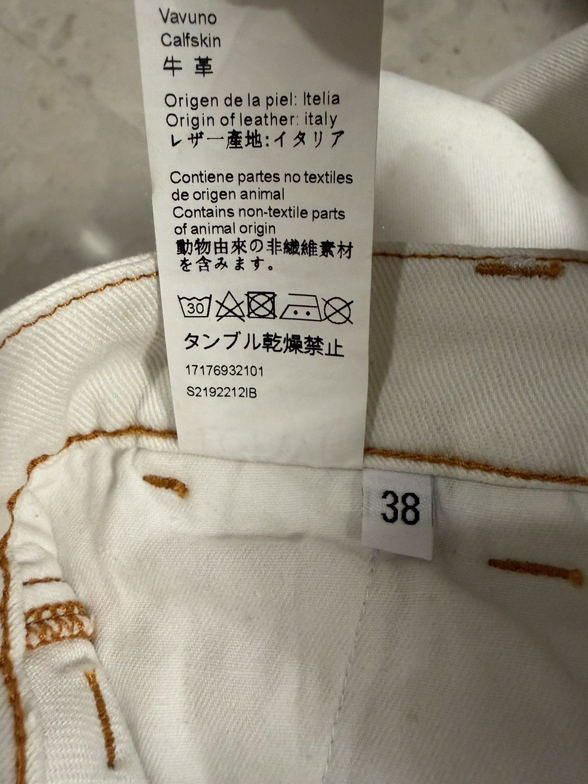 Loewe Loewe Contrast Stitch Fisherman Jeans Size 28" / US 6 / IT 42 - 9 Thumbnail