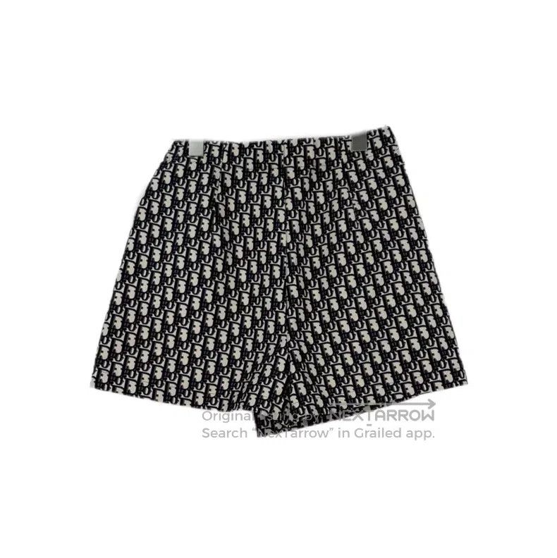 Dior Dior Dark blue full logo function wind belt skirt pants Size 24" / US 00 / IT 34 - 2 Thumbnail