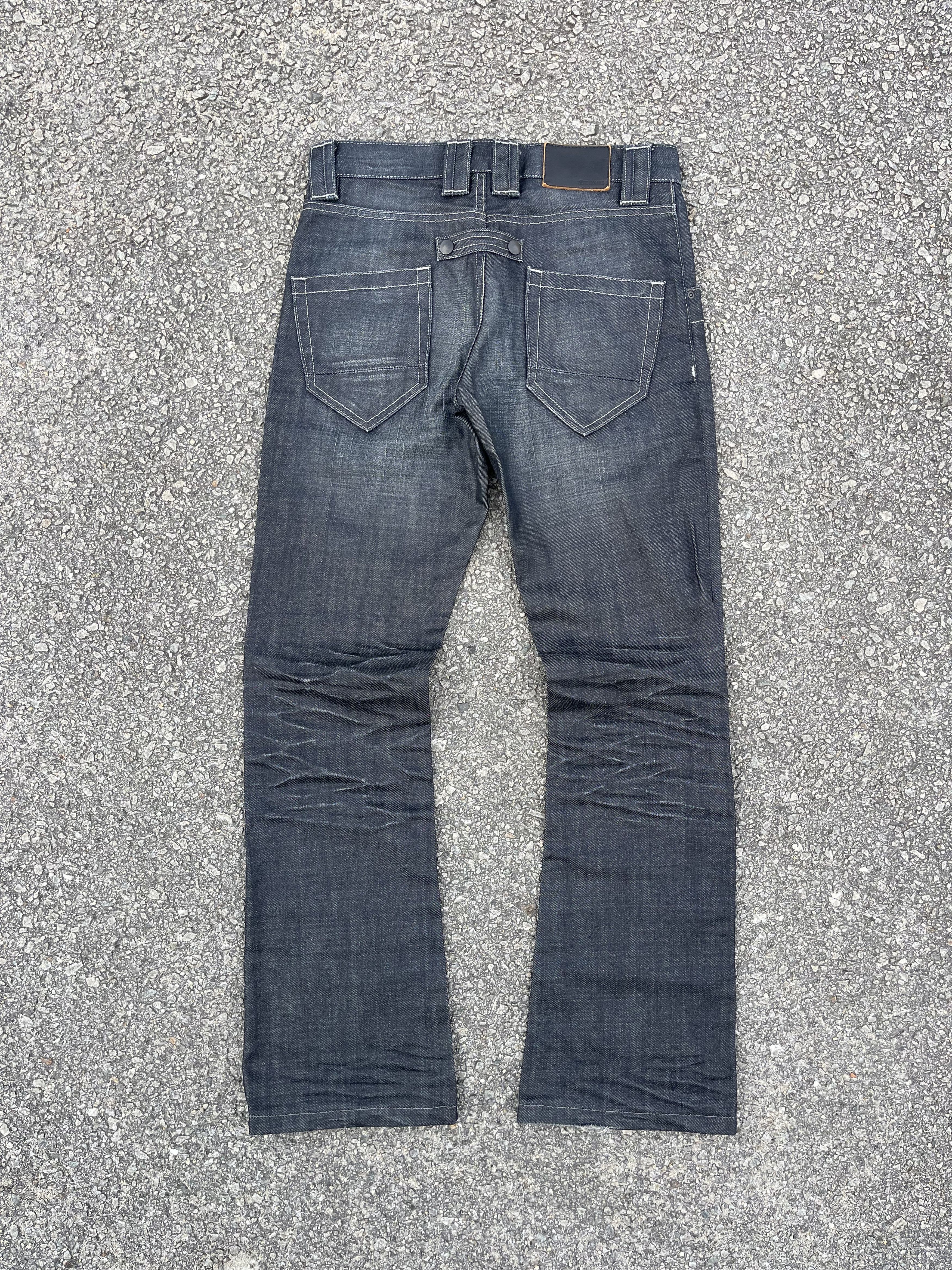 Issey Miyake SS10 Flared Cosmic Mirror Wax Whiskers Travis Scott Style Size US 30 / EU 46 - 15 Thumbnail
