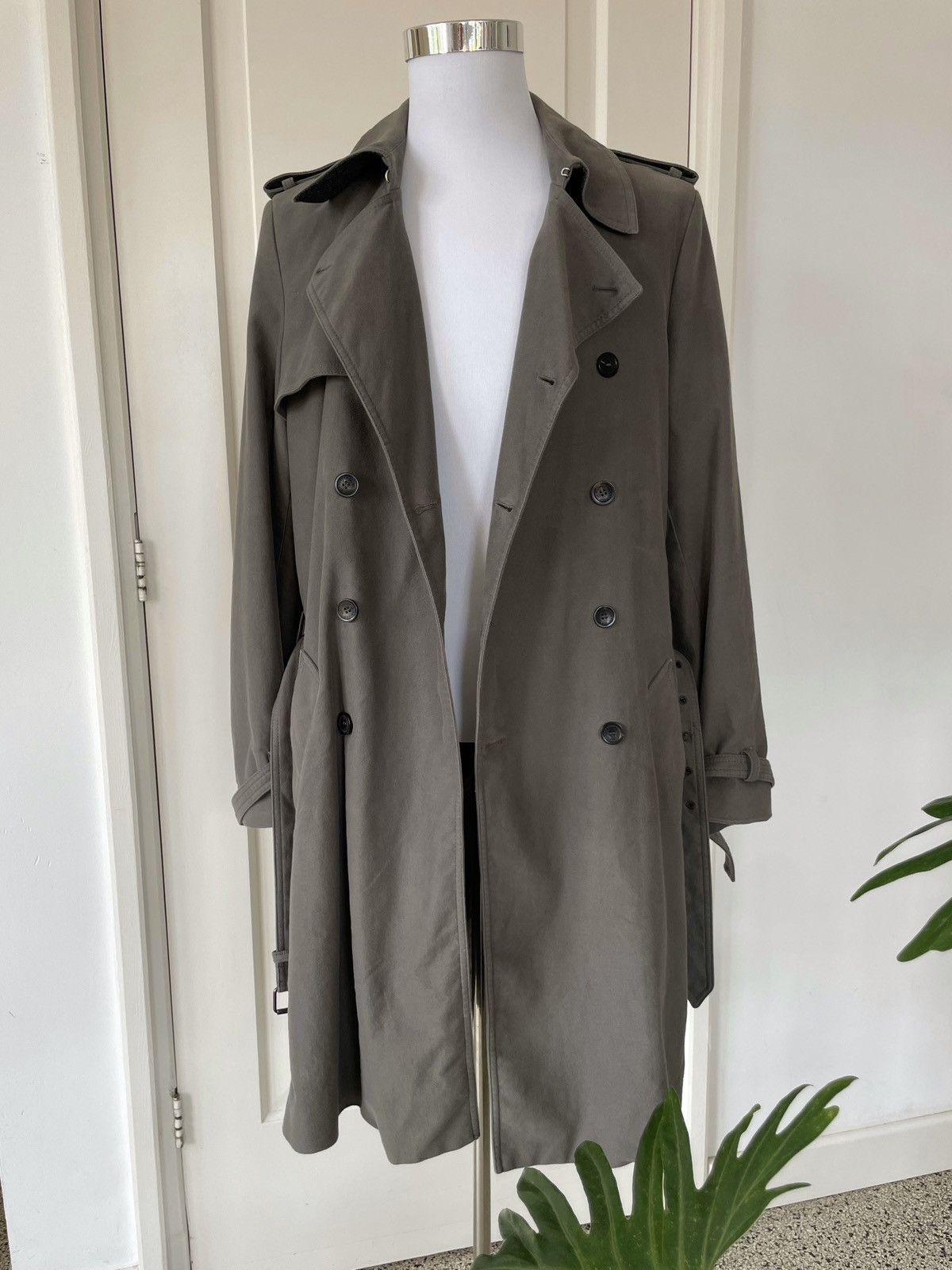 MCQ MCQ - Matte Grey Trenchcoat Size US M / EU 48-50 / 2 - 3 Thumbnail