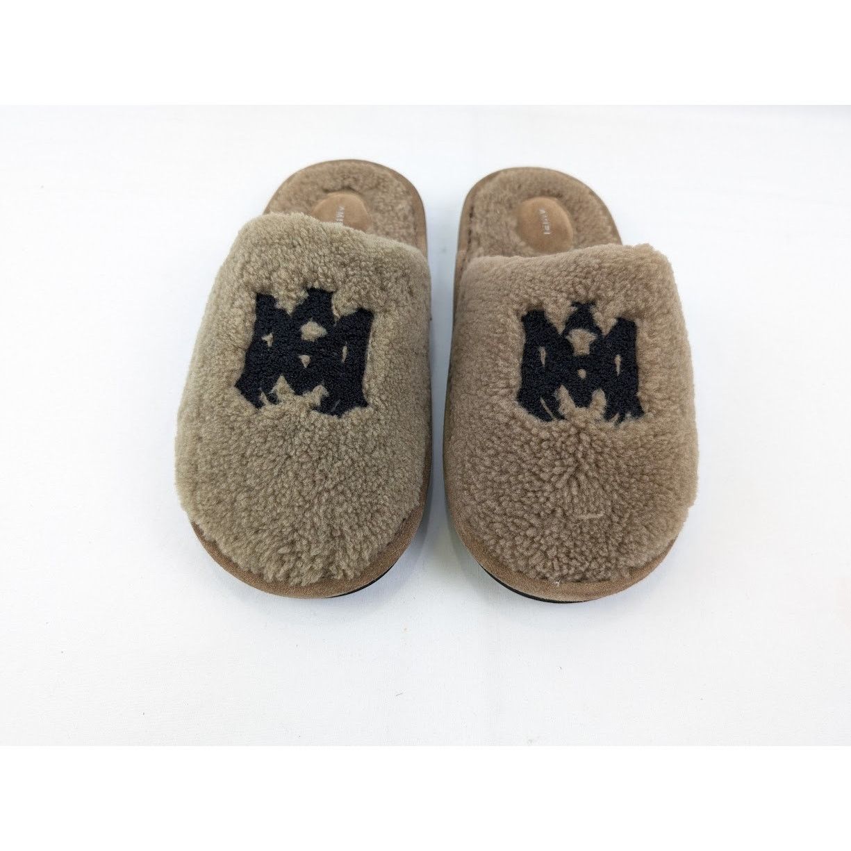 Amiri o1rshd1 Shearling Lux Slippers in Brown Size US 9 / EU 42 - 14 Thumbnail