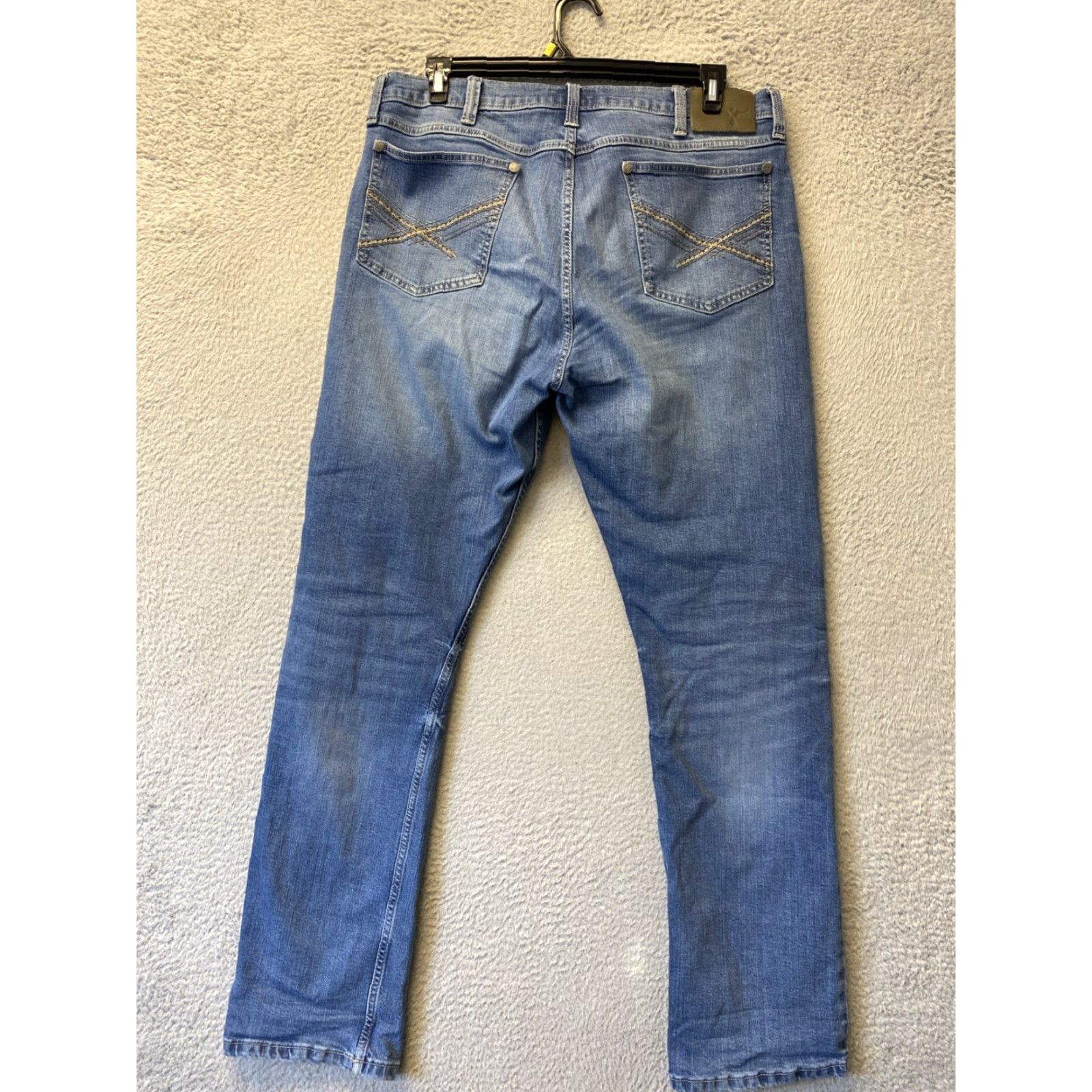 Wrangler Wrangler 20X Extreme Flex Jeans Men Slim Fit Blue 38 Waist 34 Inseam Size US 38 / EU 54 - 7 Thumbnail
