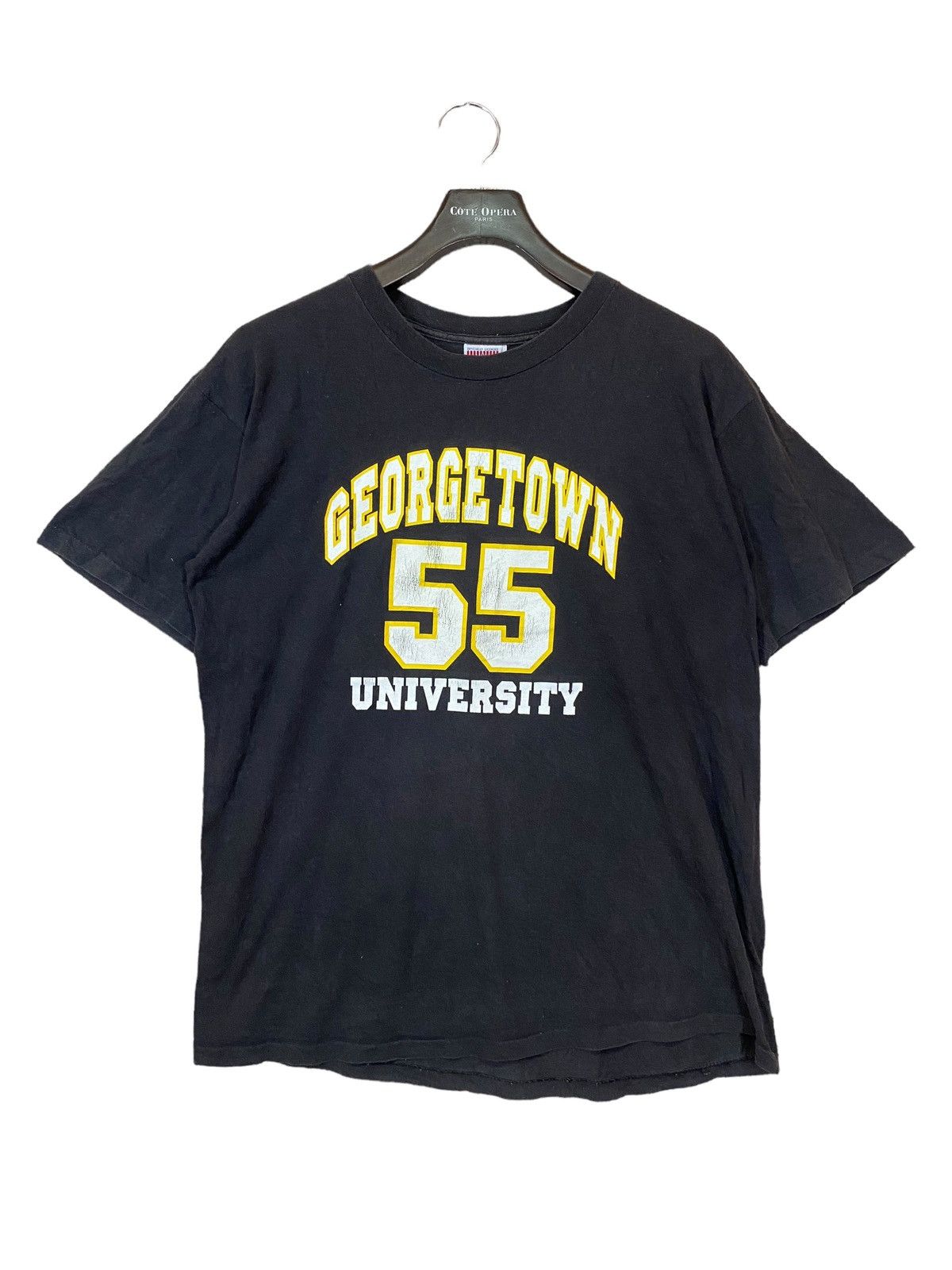 Vintage Vintage 90s georgetown 55 university tshirt size L Size US L / EU 52-54 / 3 - 1 Thumbnail