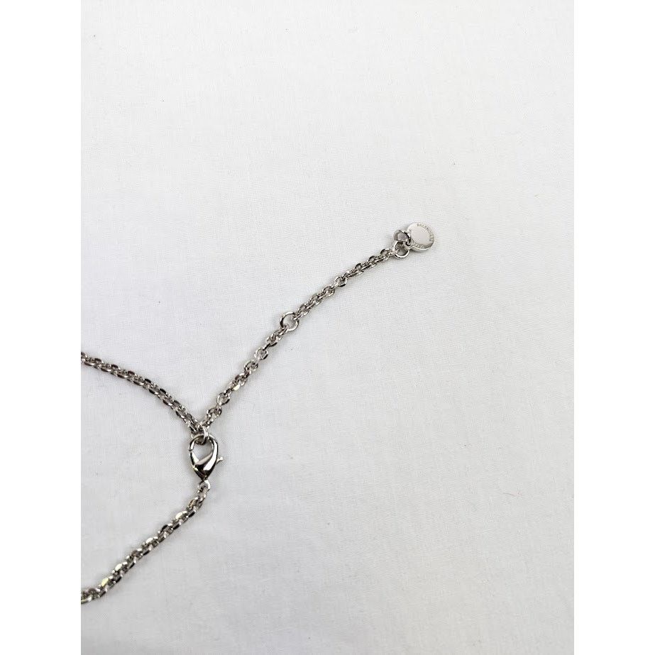 Balenciaga o1rshd1 Q:2 / Size: OS / Los Angeles Necklace in Silver Size ONE SIZE - 14 Thumbnail