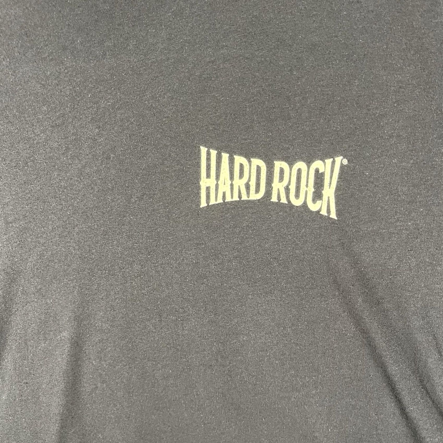 Hard Rock Cafe Hard Rock T-Shirt Shirt 2XL Mens Black Short Sleeve Skull Card Graphic Print Vintage No Size US 39 - 3 Thumbnail