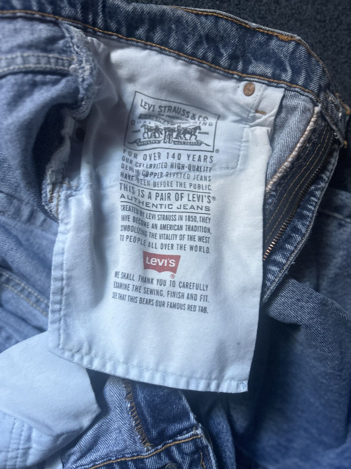 Levi's Vintage Clothing ⭐️VINTAGE⭐️ Levi jeans Size US 33 - 8 Thumbnail