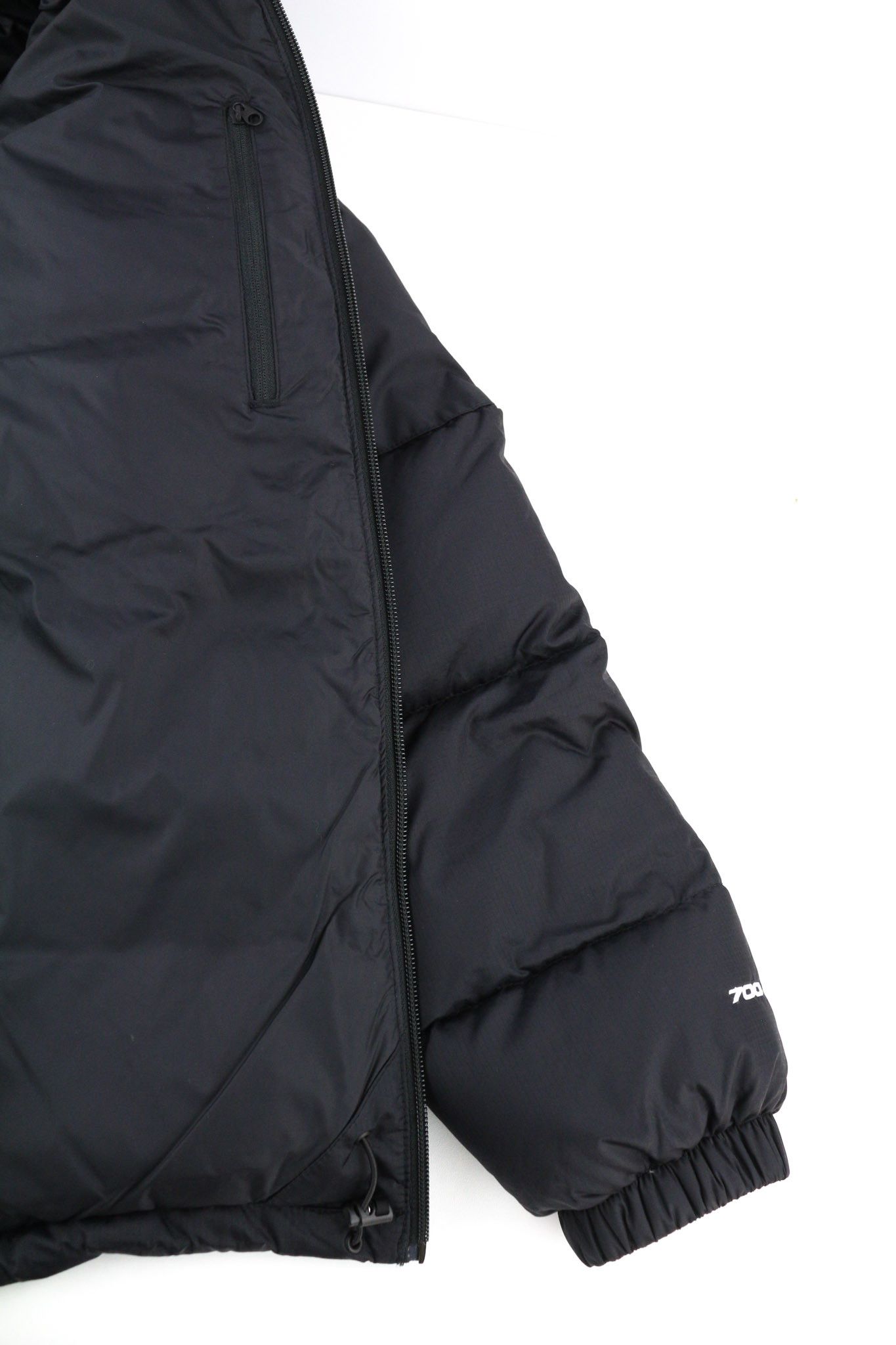 The North Face DIABLO S Black 700 Down Zipper Logo Puffer Jacket 80501 Size US S / EU 44-46 / 1 - 6 Thumbnail