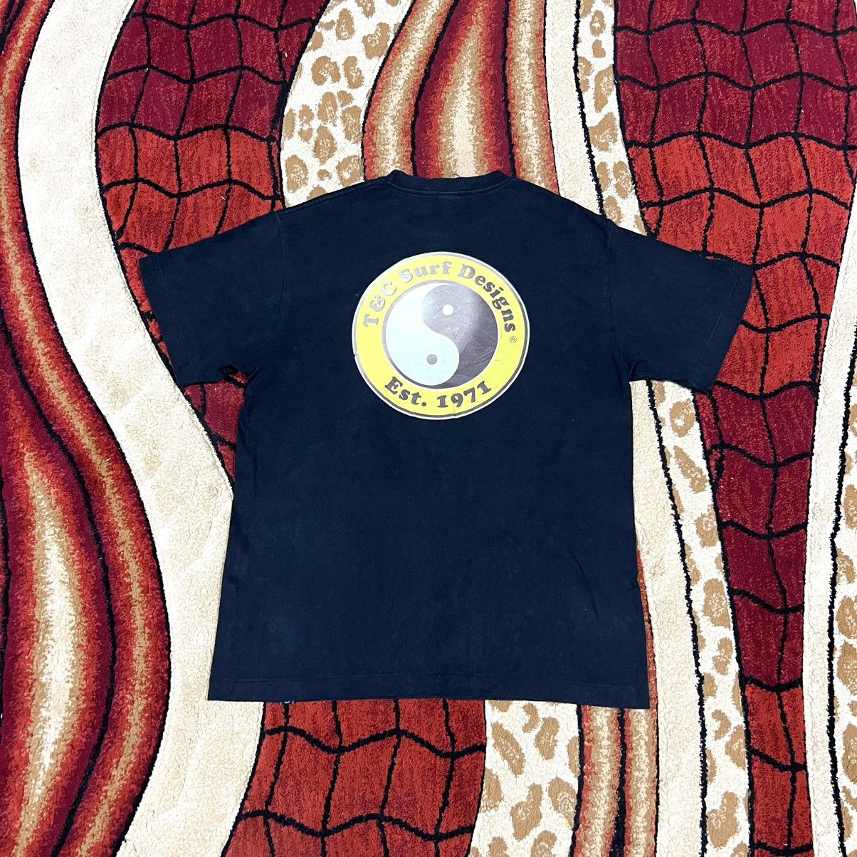 Sun Surf Vintage Thrashed Faded 90s T&C Surf Design Surfing T Shirt Size US L / EU 52-54 / 3 - 2 Thumbnail