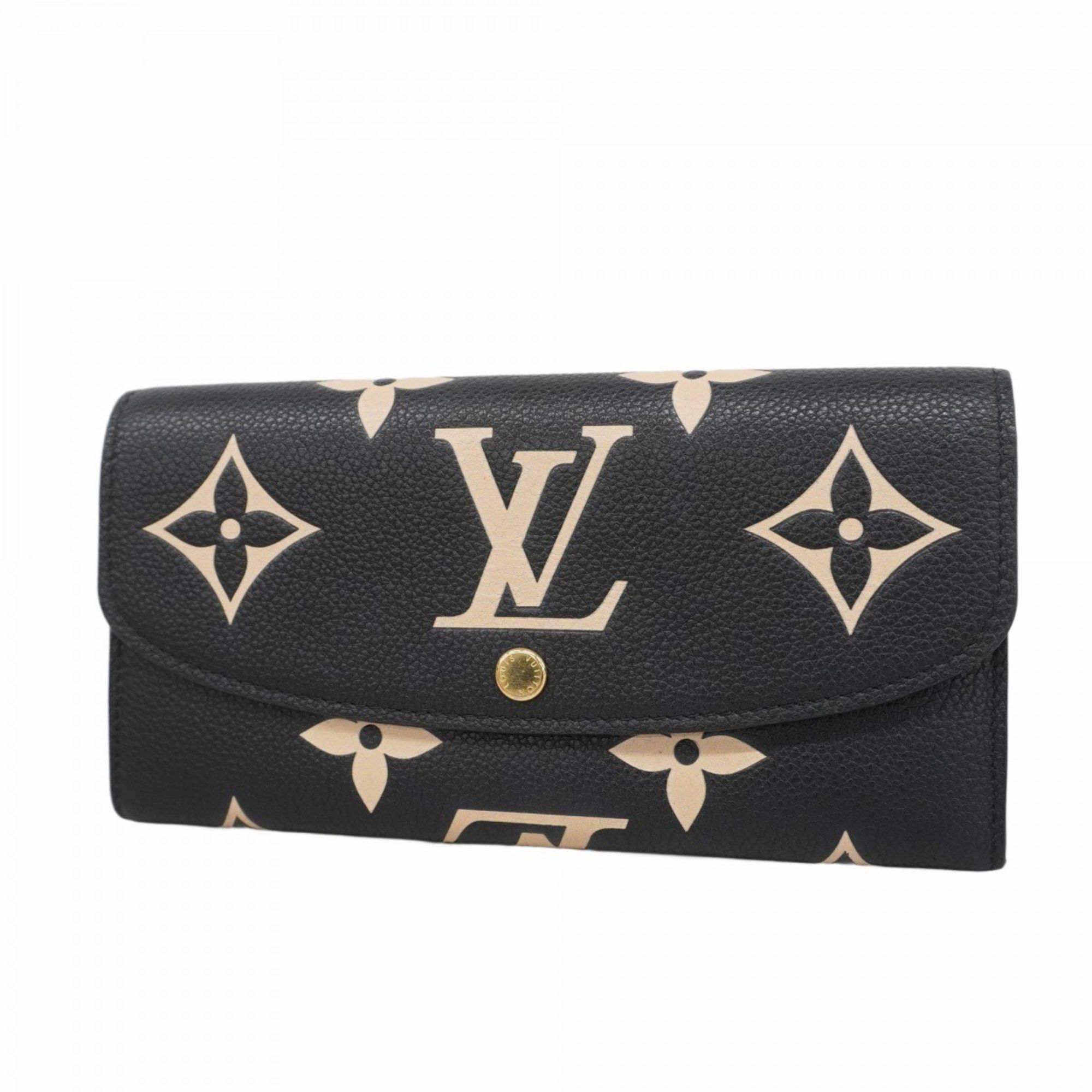 Louis Vuitton Monogram Empreinte Two-Tone Portefeuille Emilie