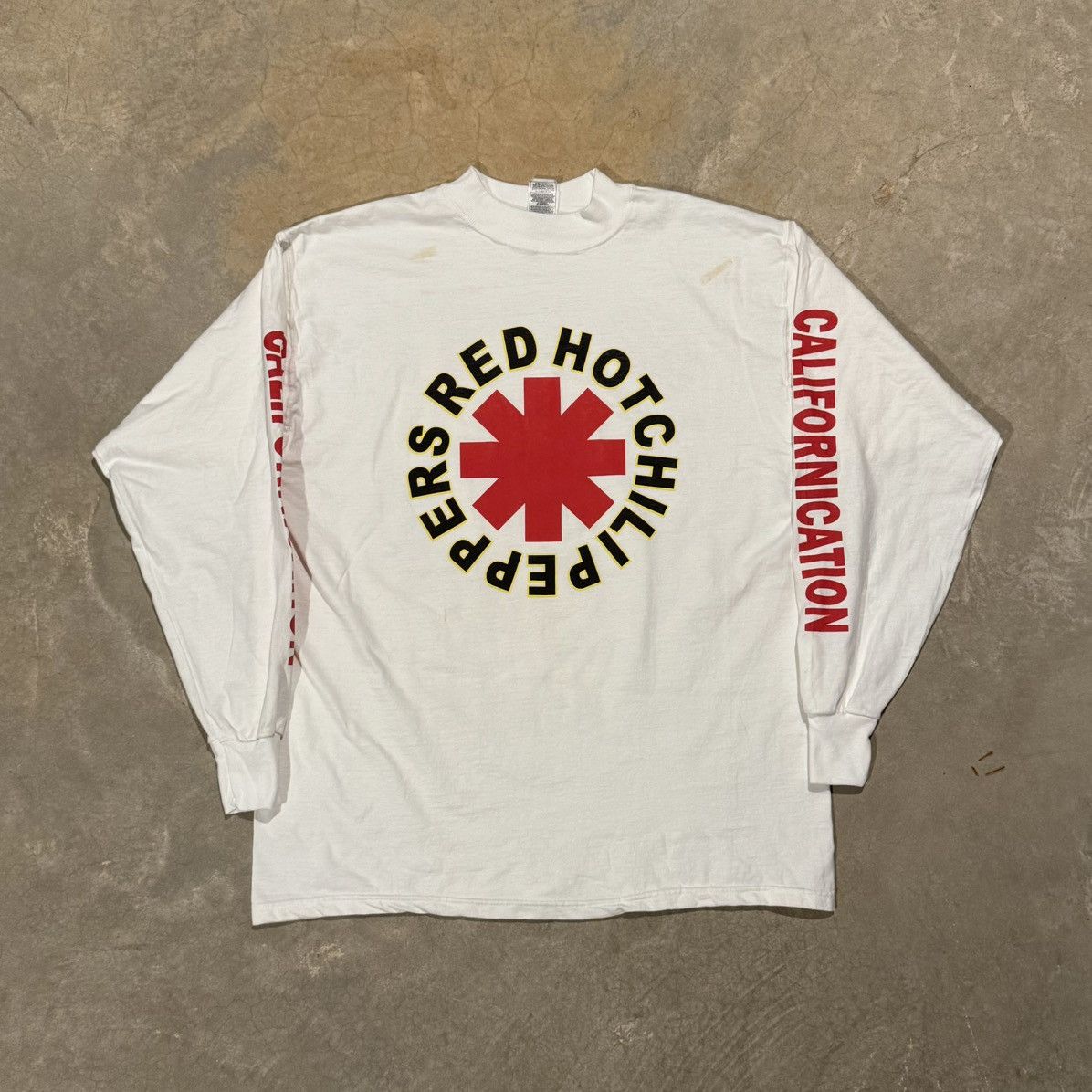 Vintage 1999 Red Hot Chili Peppers Californication Tour Tee STP Band Size US XL / EU 56 / 4 - 4 Thumbnail
