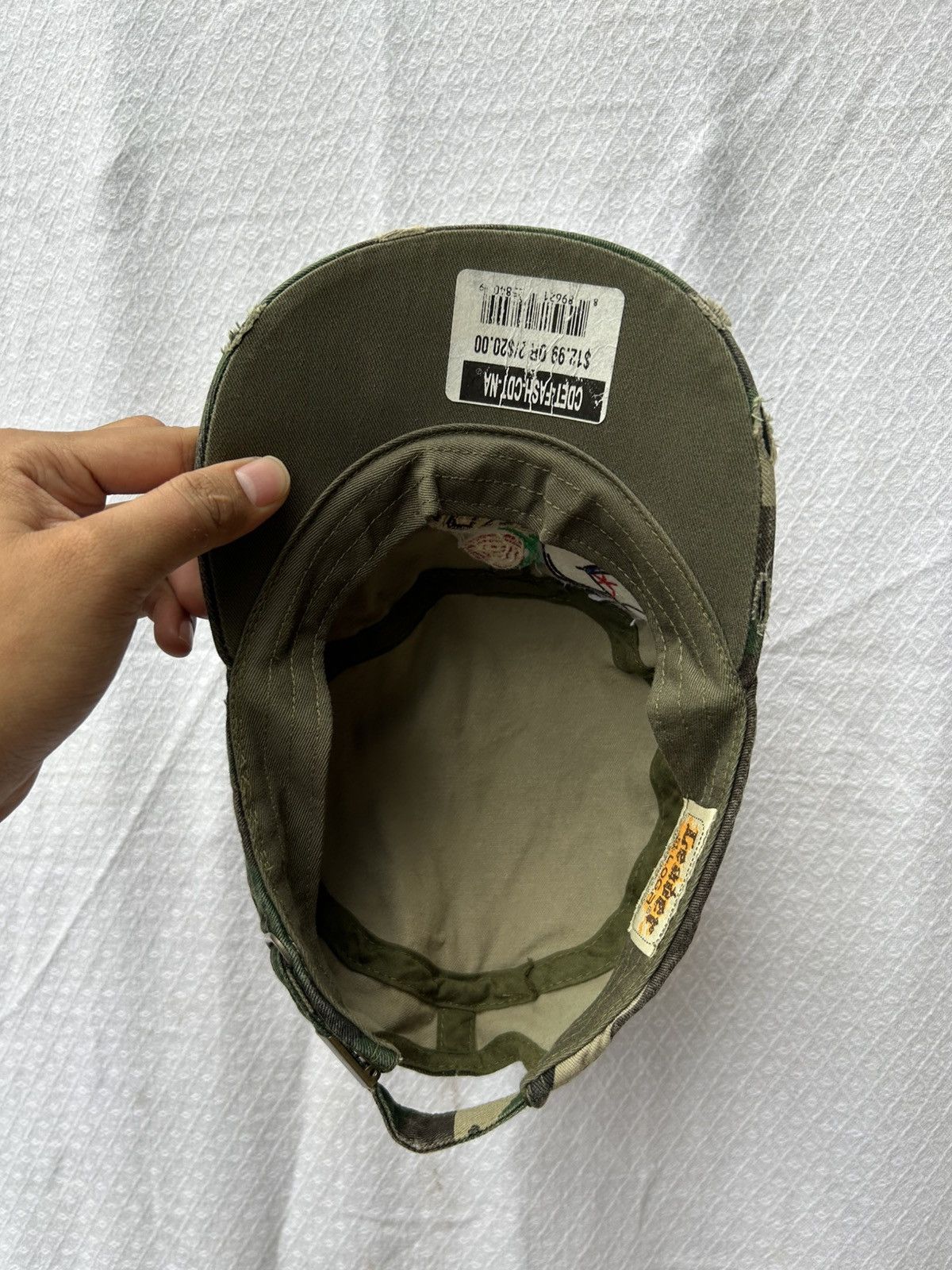 14th Addiction × 20471120 × Japanese Brand Distressed army cowboy girls style hats Size ONE SIZE - 8 Thumbnail