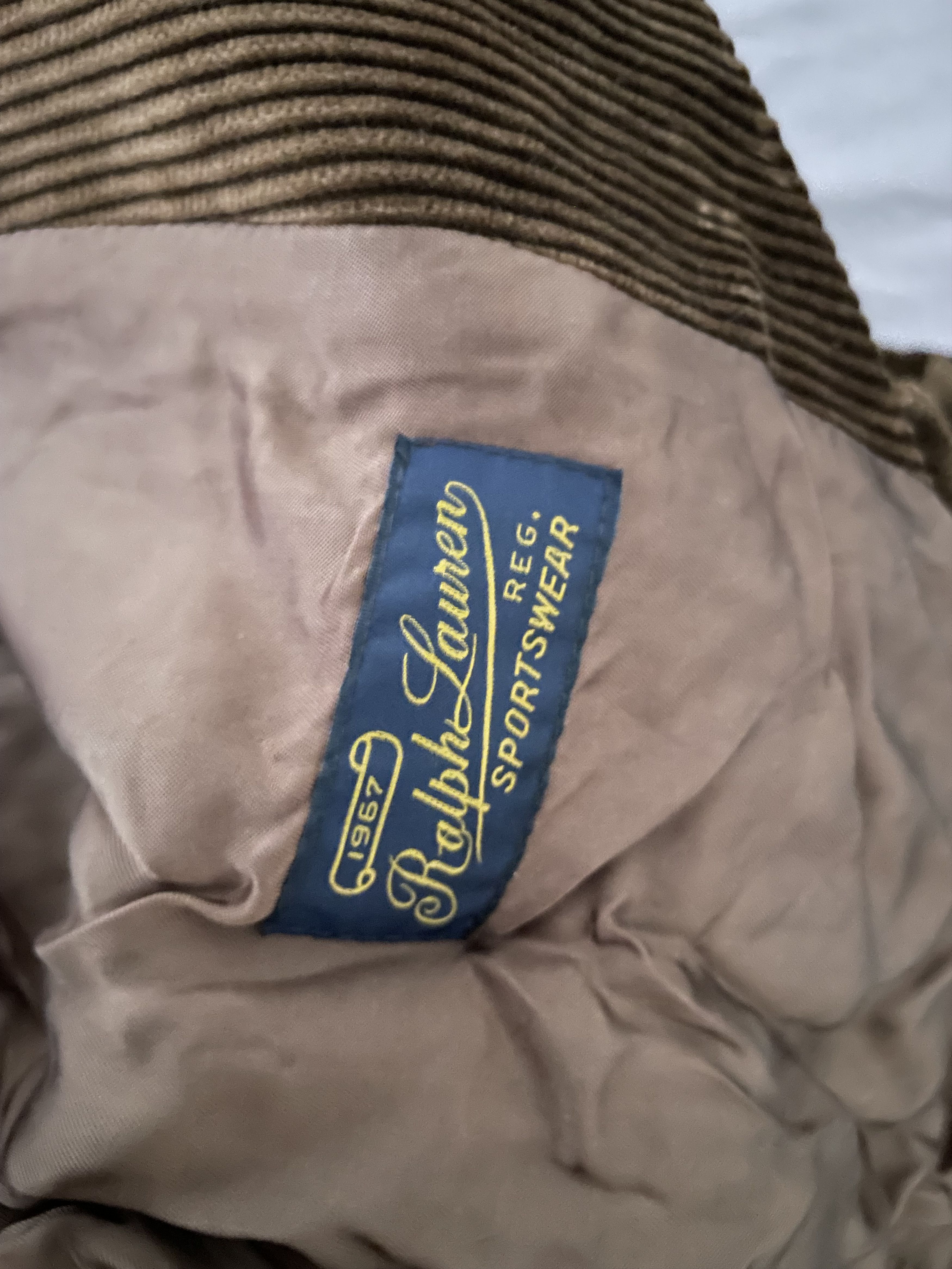 Polo Ralph Lauren × Ralph Lauren × Vintage Vintage Ralph Lauren Corduroy Blazer Jacket Size 38R - 14 Thumbnail