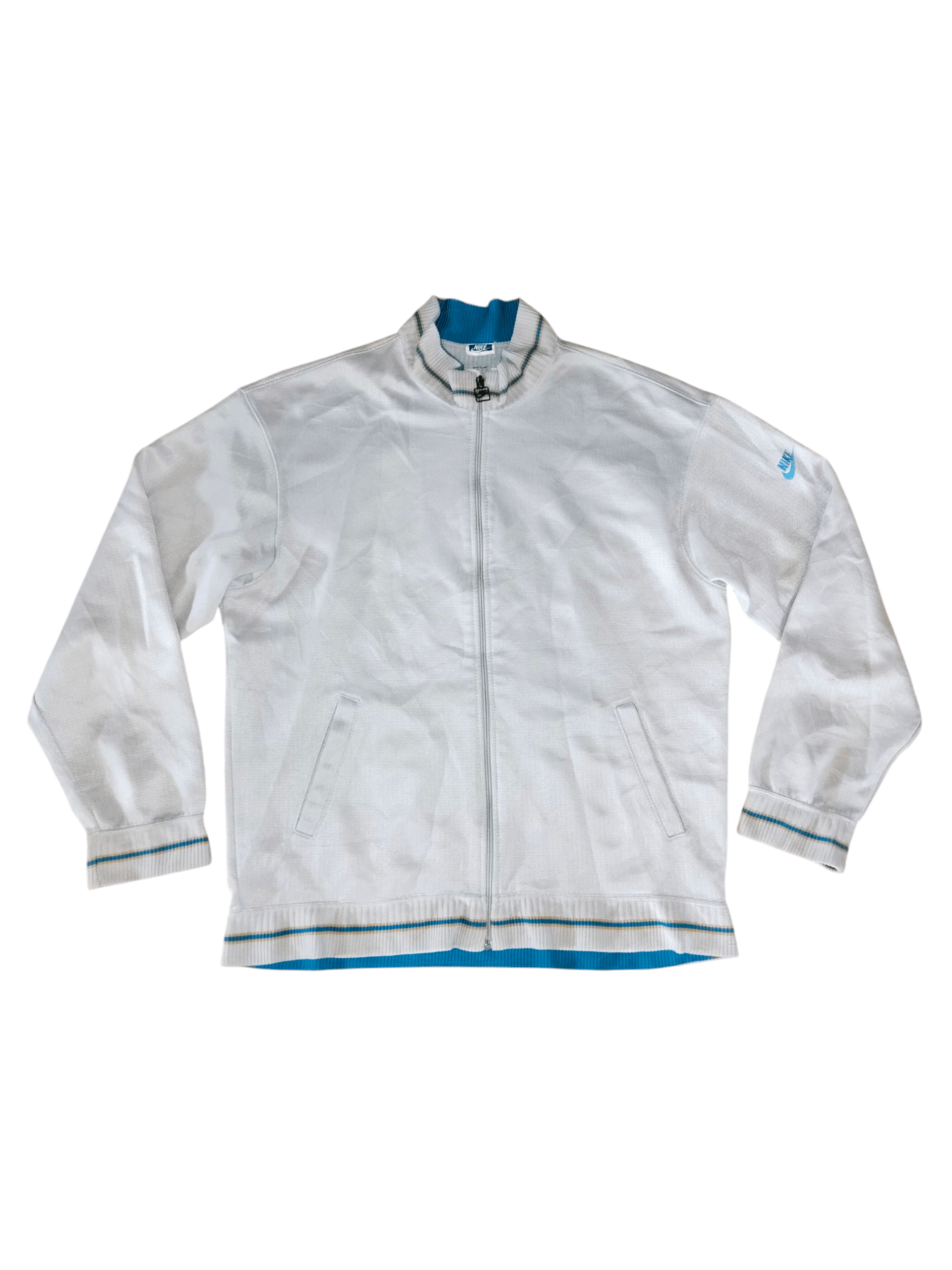 Nike Vintage NIKE Blue Tag Jacket Size US L / EU 52-54 / 3 - 1 Thumbnail