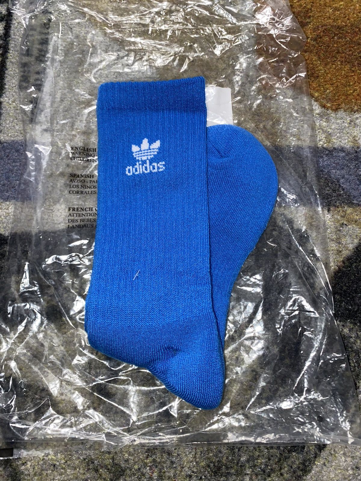 Adidas Adidas Trefoil Crew Sock (1 Pair) Size ONE SIZE - 1 Thumbnail