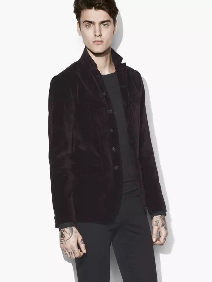 John Varvatos Crushed velvet jacket. 52 Size US L / EU 52-54 / 3 - 2 Thumbnail