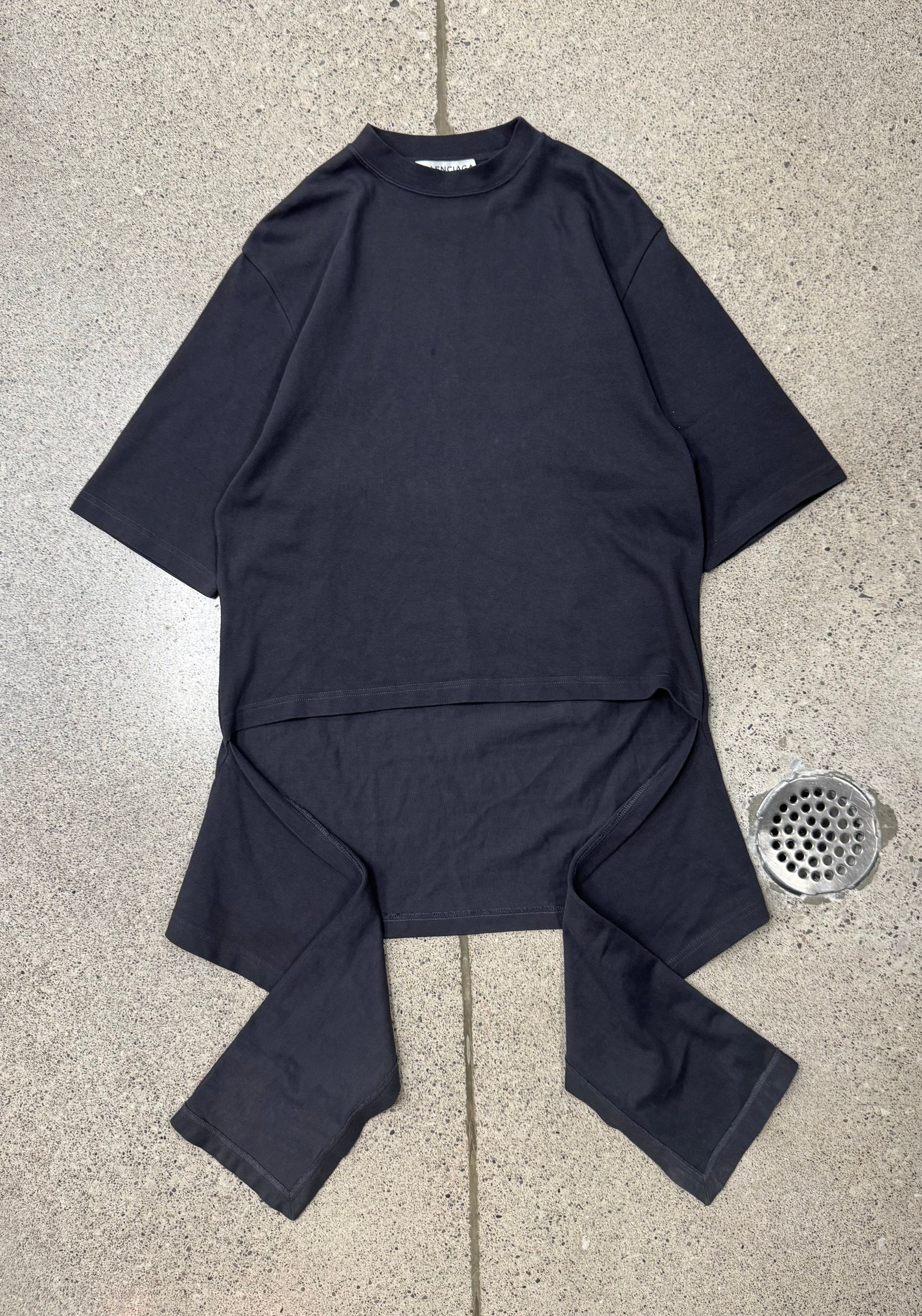 2016 Balenciaga By Demna Gvasalia Layered Double Shirt