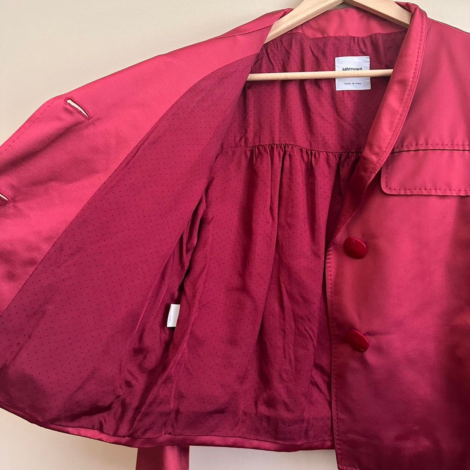 Moschino × Vintage Moschino Cheap and Chic Blazer Jacket Size M / US 6-8 / IT 42-44 - 4 Thumbnail