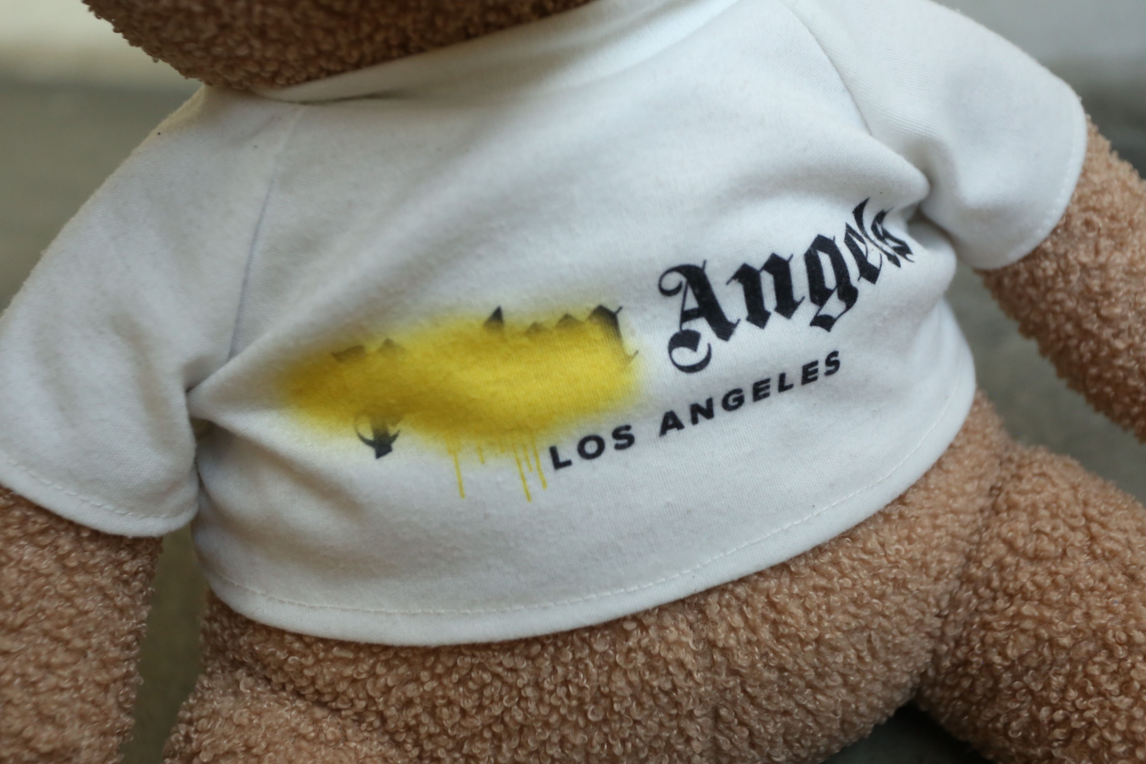 Palm Angels Palm Angels - F/W 21 - Sprayed Logo Teddy Bear Size ONE SIZE - 3 Thumbnail