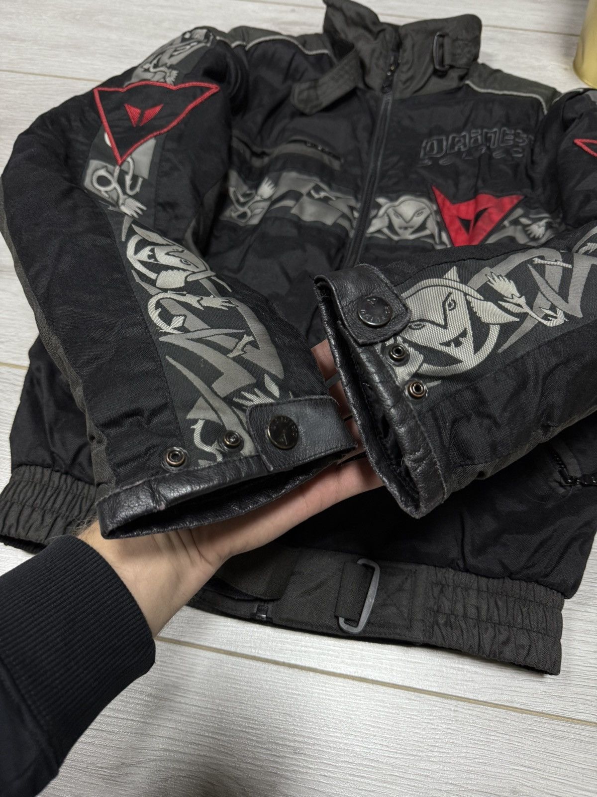 Dainese Dainese RARE vintage demon bomber racing vest zip monogram Size US S / EU 44-46 / 1 - 11 Thumbnail