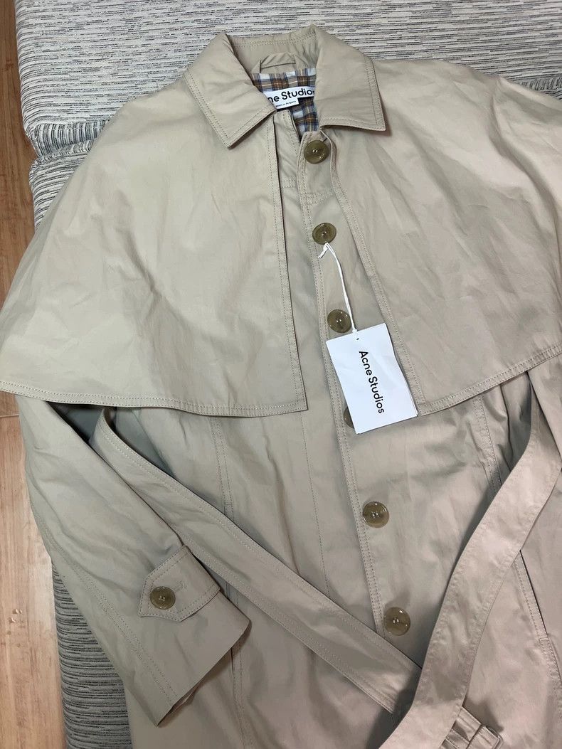 Acne Studios acne studios size:34 Fake two long trench coats 2504-Nexta Size US XS / EU 42 / 0 - 6 Thumbnail