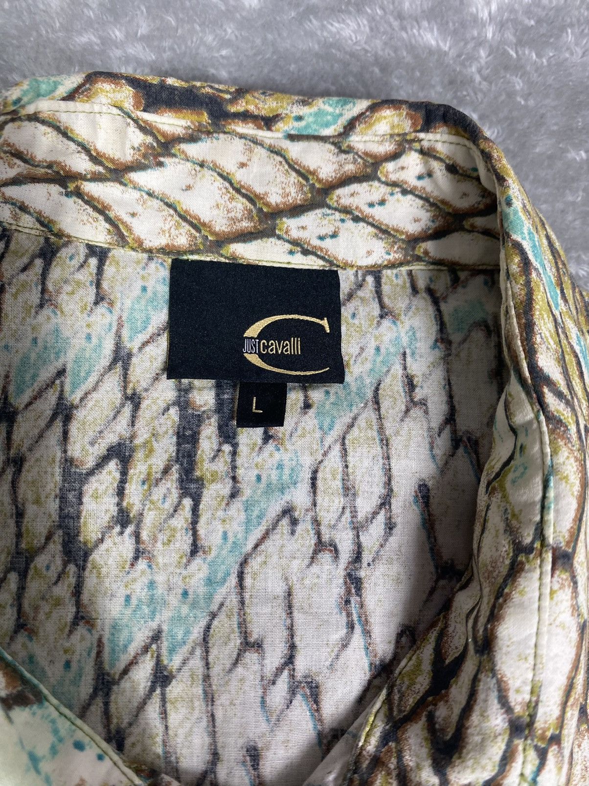 Just Cavalli Just Cavalli Snake Skin Design Size US L / EU 52-54 / 3 - 8 Thumbnail