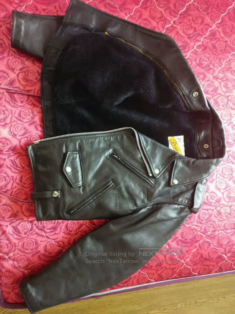 Schott Schott Leather coat Size US XS / EU 42 / 0 - 6 Thumbnail