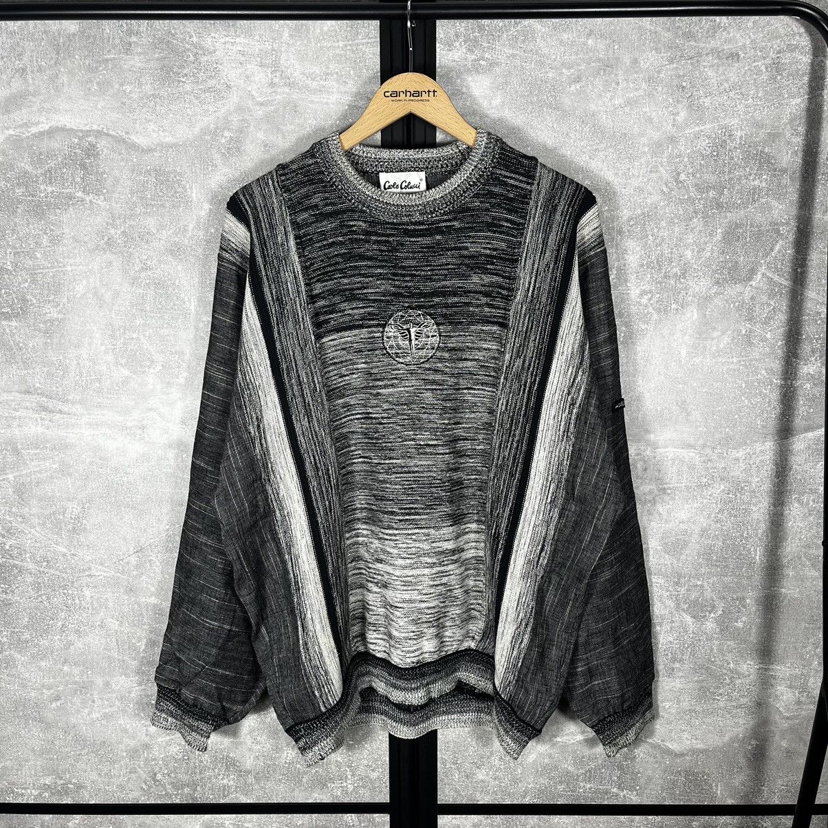 Carlo Colucci Vintage Carlo Colucci Cotton and Linen sweater crewneck rare Size US XL / EU 56 / 4 - 1 Thumbnail