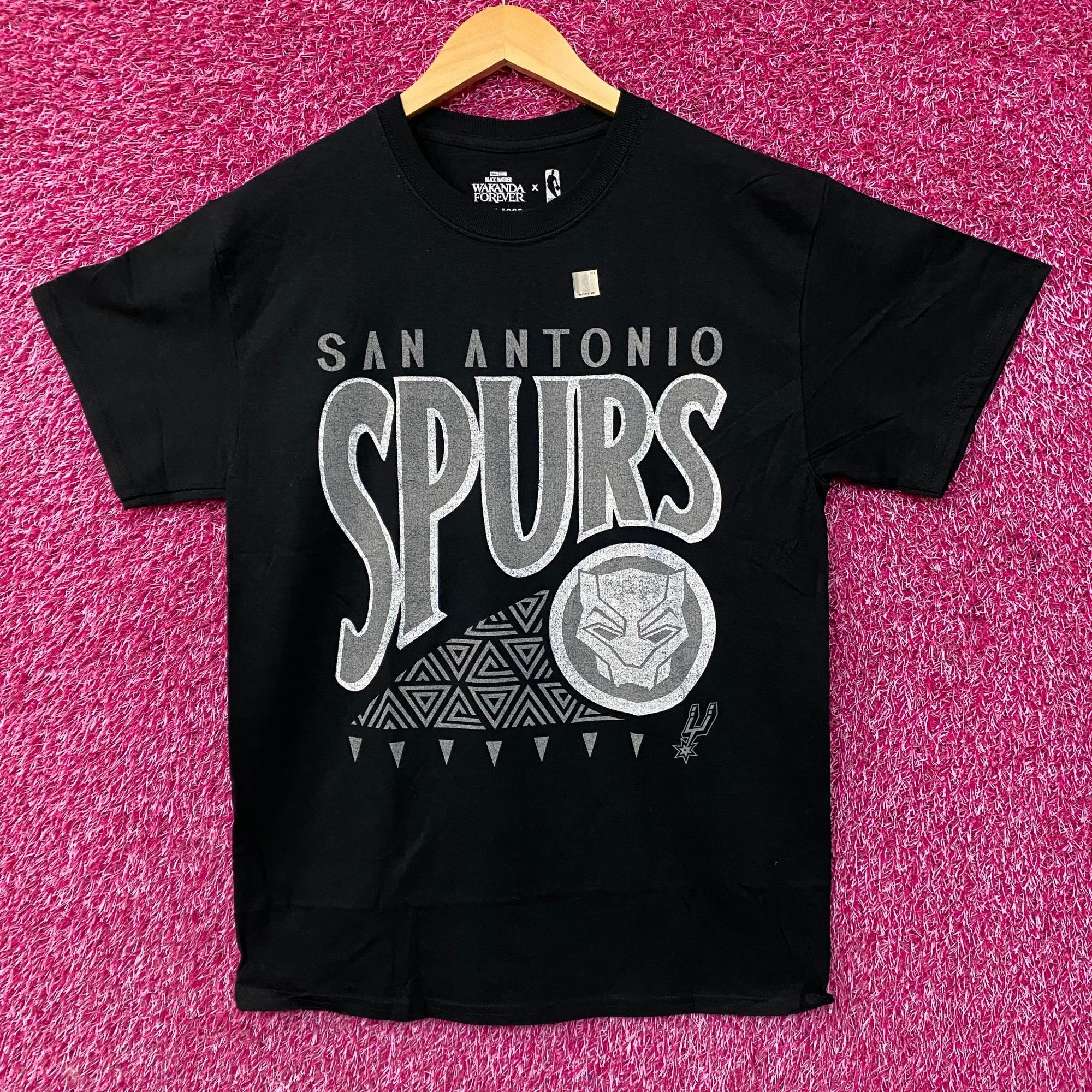 Marvel Comics San Antonio Spurs x Marvel Black Panther Collaboration T-shi Size US M / EU 48-50 / 2 - 1 Thumbnail