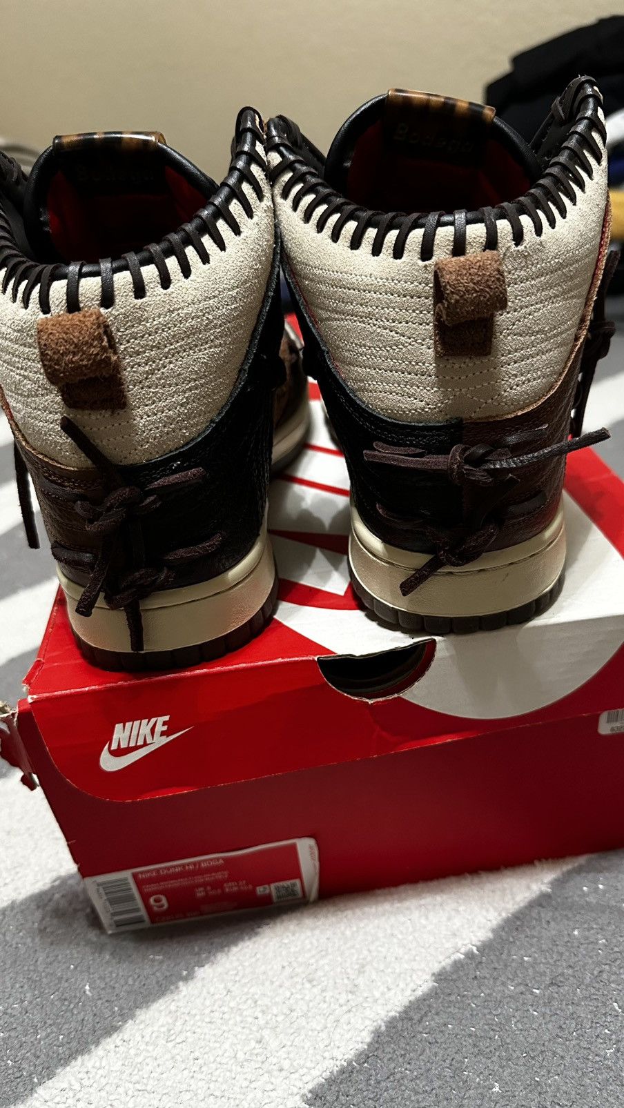 Bodega × Nike Nike Dunk x BDGA (Bodega) Size 9 Men's Pre-Owned Size US 9 / EU 42 - 8 Thumbnail