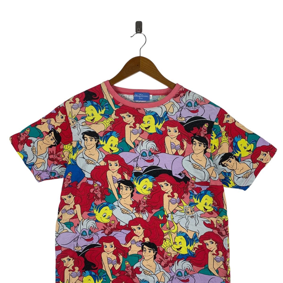 Disney Vintage DISNEY THE LITTLE MERMAID Tokyo Resort Tee Shirt Size L / US 10 / IT 46 - 2 Thumbnail