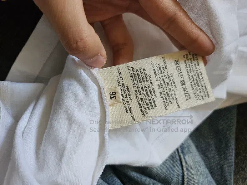 Hermes Hermes White T-shirt dress Size XS / US 0-2 / IT 36-38 - 4 Thumbnail
