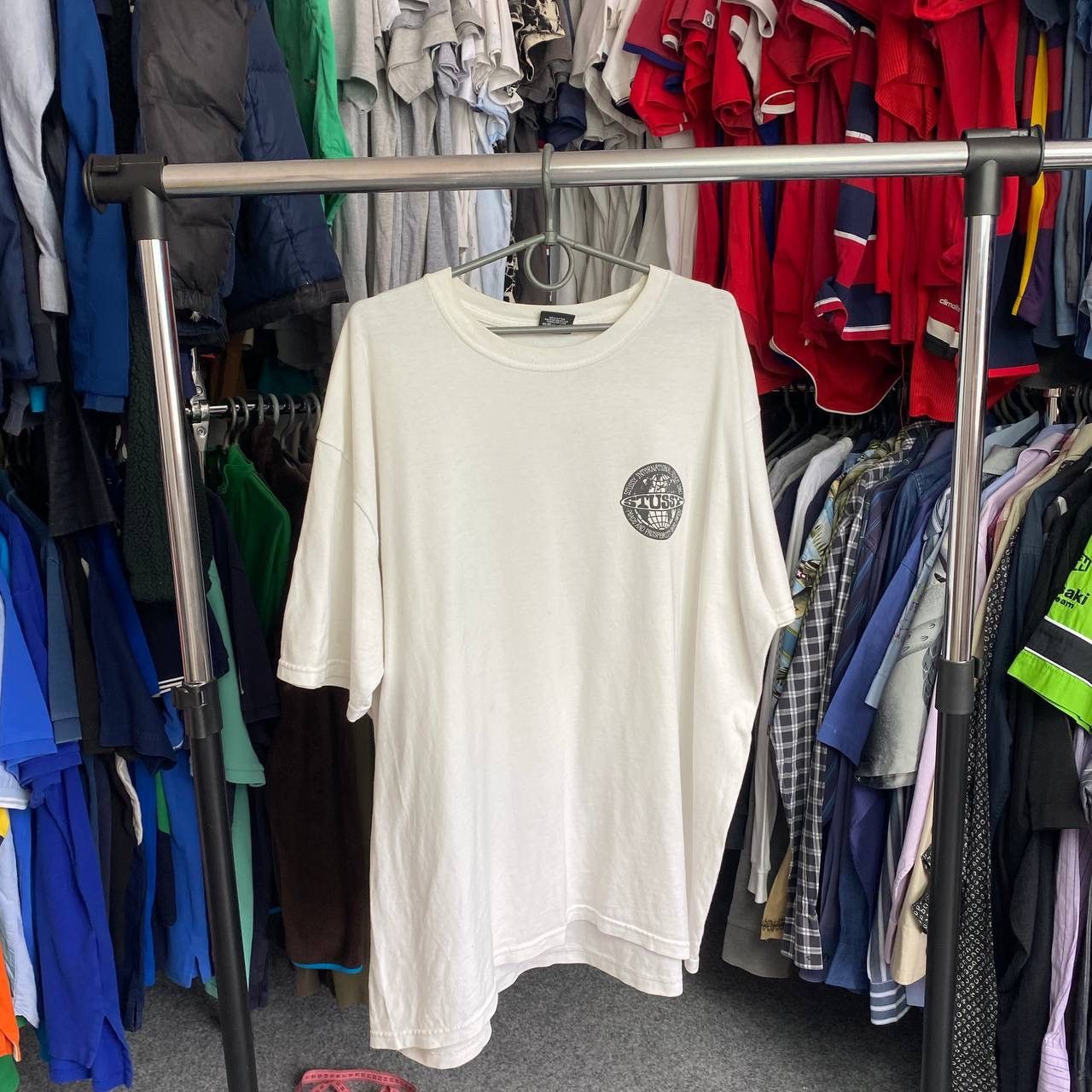 Stussy × Vintage Vintage Stussy International Big logo y2k opium tee Size US XL / EU 56 / 4 - 2 Thumbnail