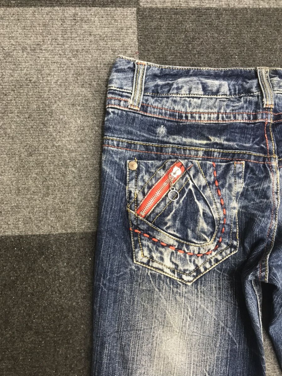 Japanese Brand Bootcut🔥 Blow By Blue Low Rise Jeans Unisex Size 31" - 9 Thumbnail