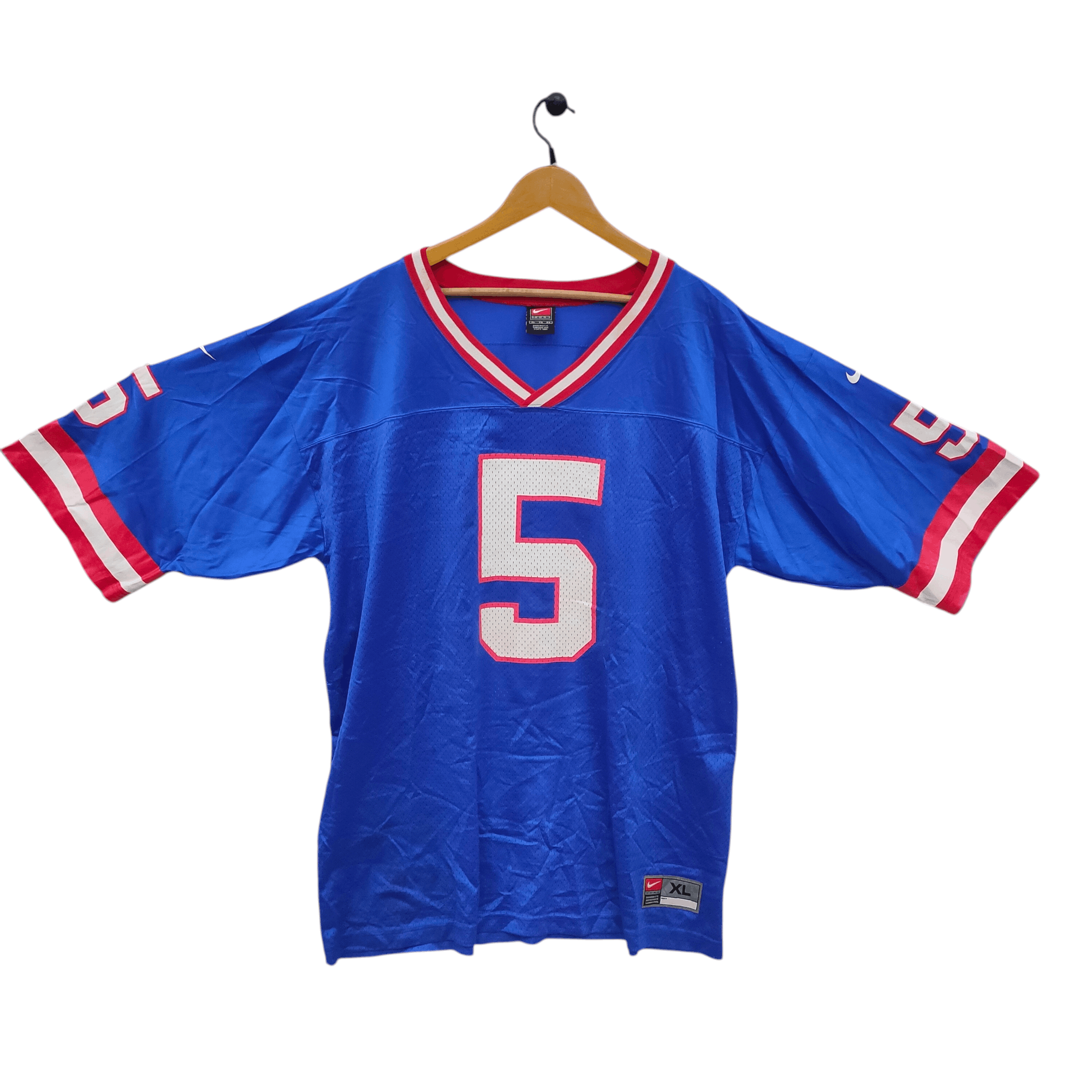 NFL × Nike × Vintage New York Giants Jersey Vintage Nike NFL Jersey Kerry Collins Size US XL / EU 56 / 4 - 2 Thumbnail