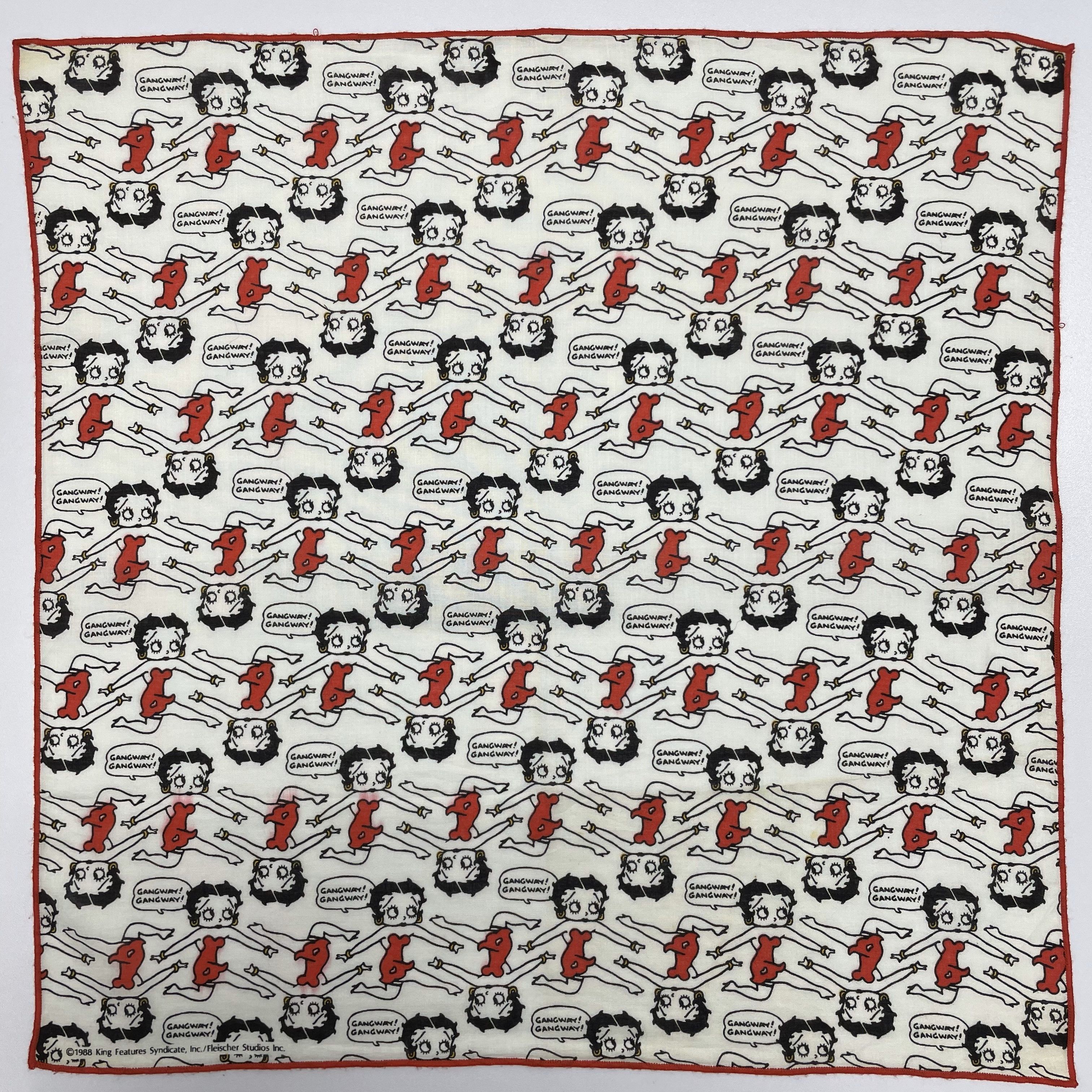 Cartoon Network 80s Betty Boob Handkerchief / Neckerchief / Bandana - 4333 Size ONE SIZE - 2 Thumbnail