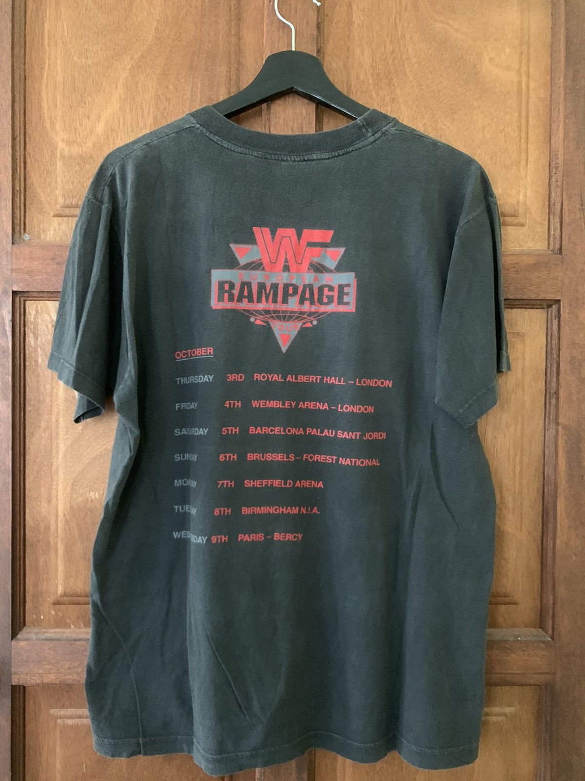 Vintage × WCW/nWo × WWF RARE‼️Vintage europe undertaker rampage shirt Size US L / EU 52-54 / 3 - 4 Thumbnail