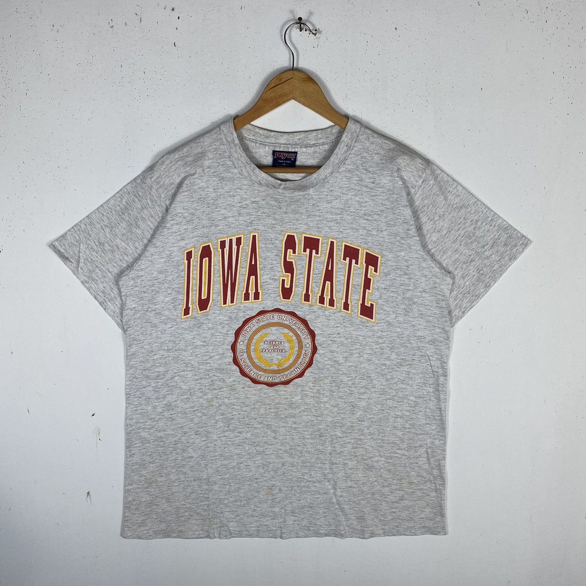 Vintage Vintage IOWA STATE University Of Science & Technology Tee Size US L / EU 52-54 / 3 - 2 Thumbnail