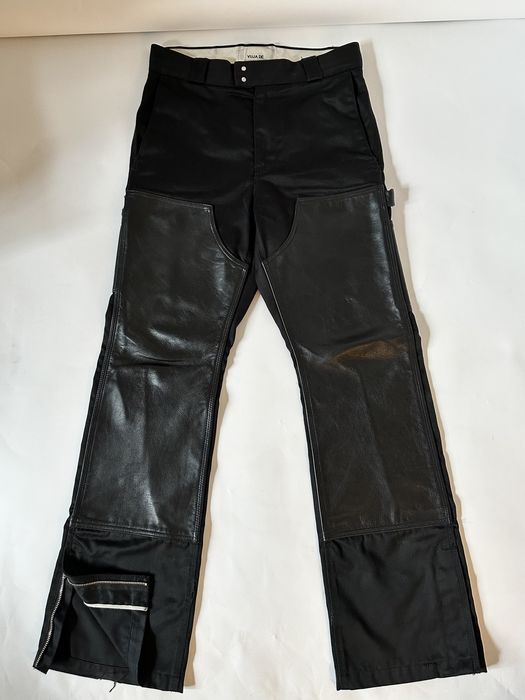 Vuja De Vuja De Adagio Leather Trousers size 1 | Grailed