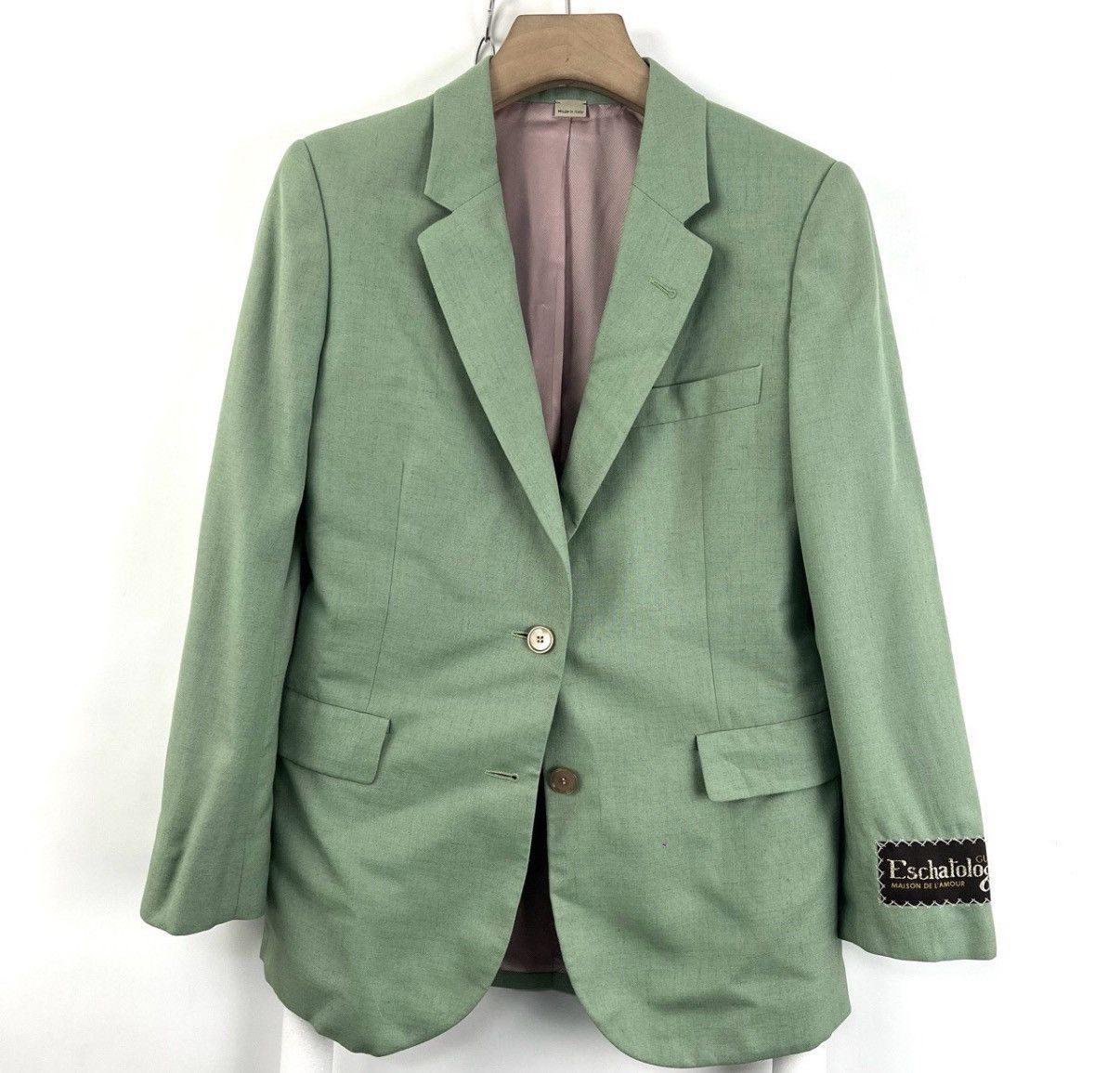 Gucci Gucci/Green Gold Logo Embroidered Blazer K12 Size XS / US 0-2 / IT 36-38 - 1 Thumbnail