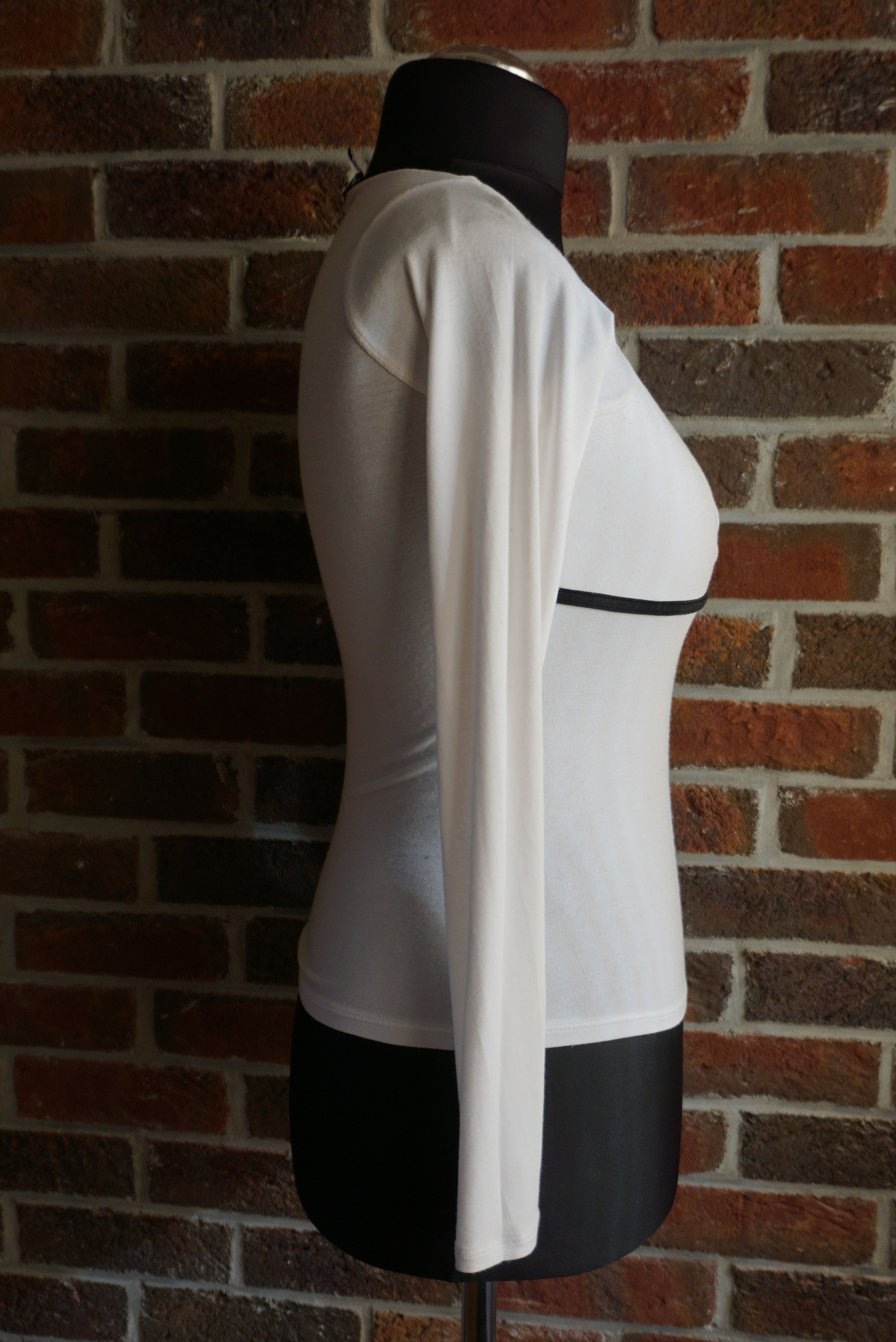 Armani Womens genuine Armani Jeans slim fit top M designer blouse Size M / US 6-8 / IT 42-44 - 4 Thumbnail