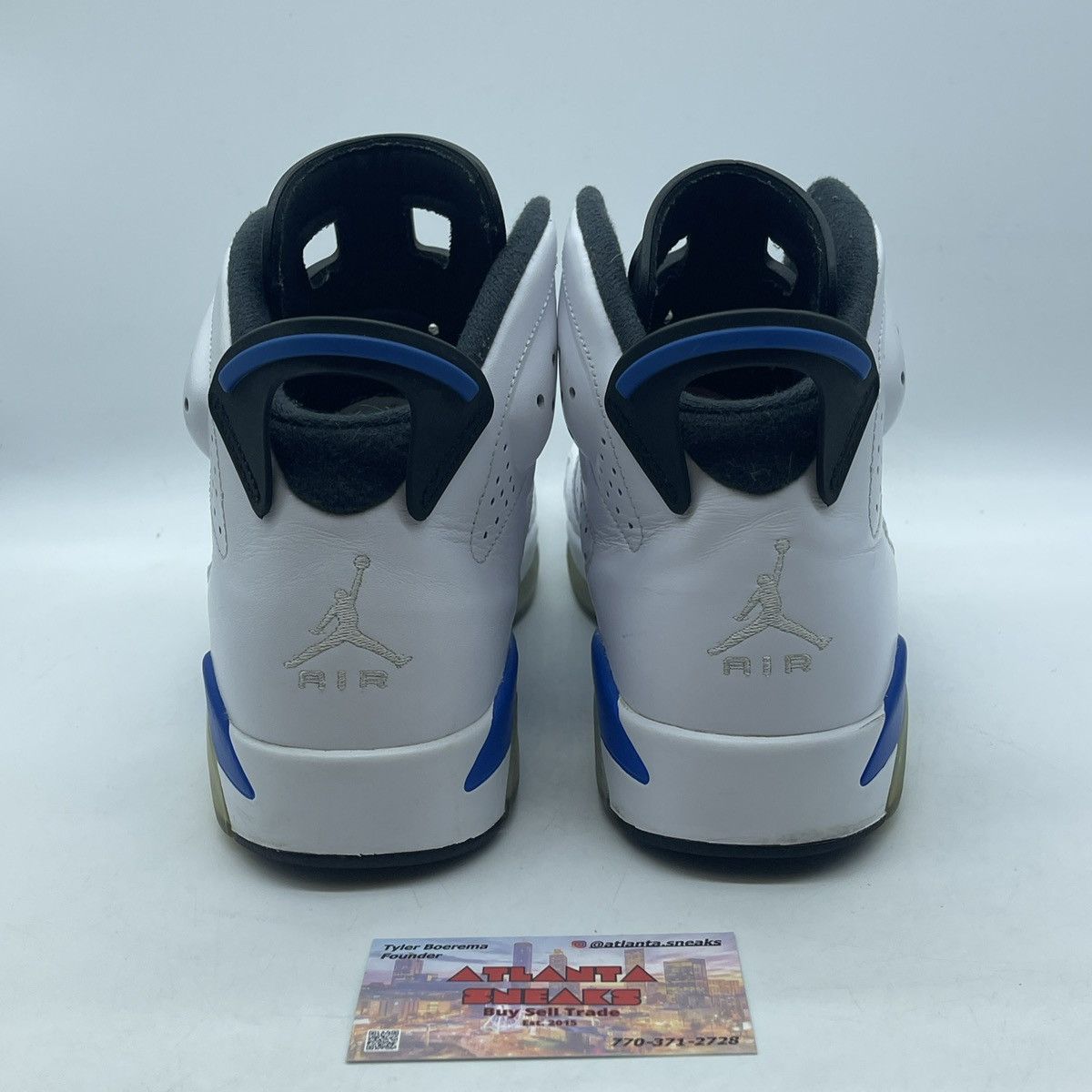 Jordan Brand Air Jordan 6 sport blue Size US 9.5 / EU 42-43 - 3 Thumbnail