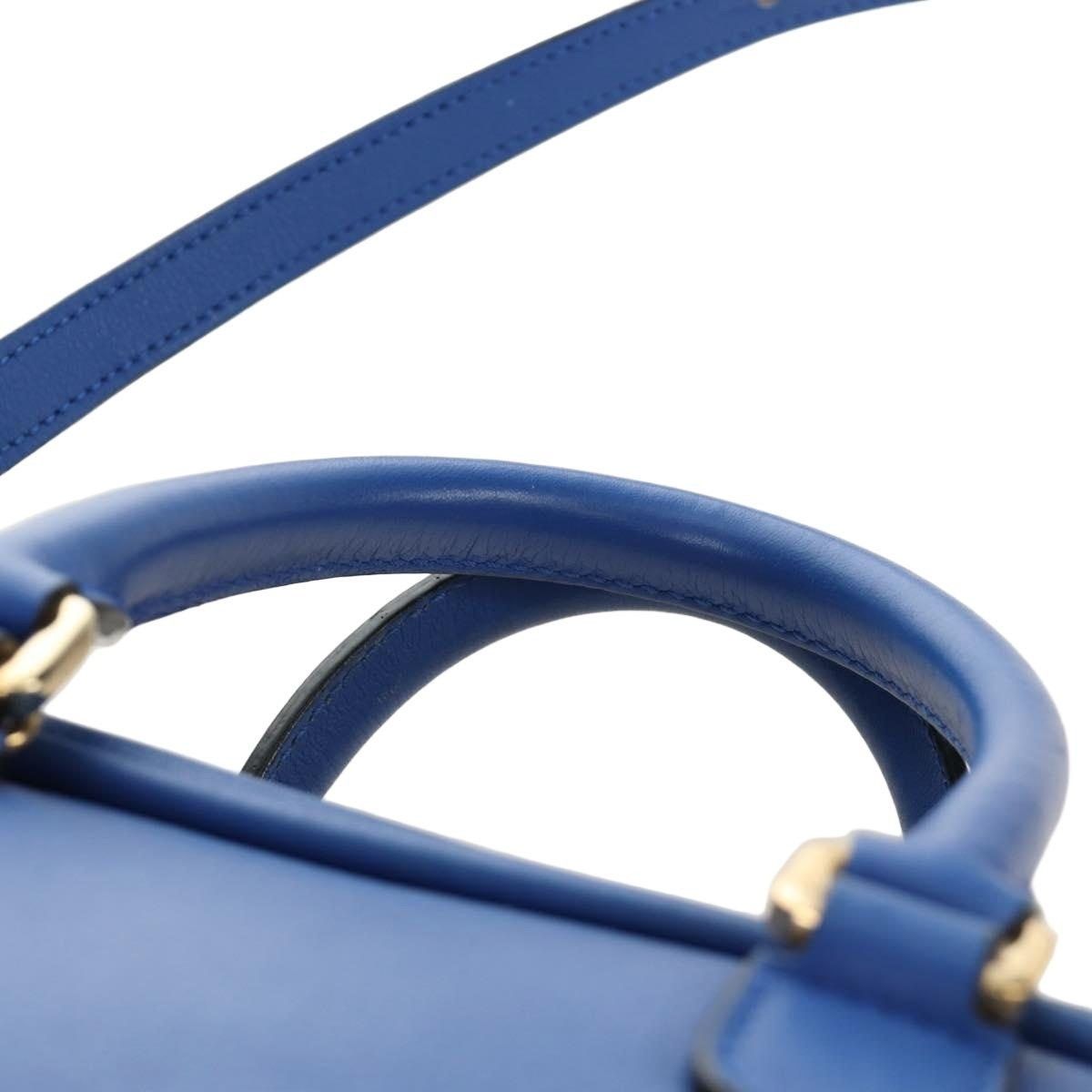Loewe Loewe Classic Calfskin Amazona 75 Handbag Blue Size ONE SIZE - 12 Thumbnail