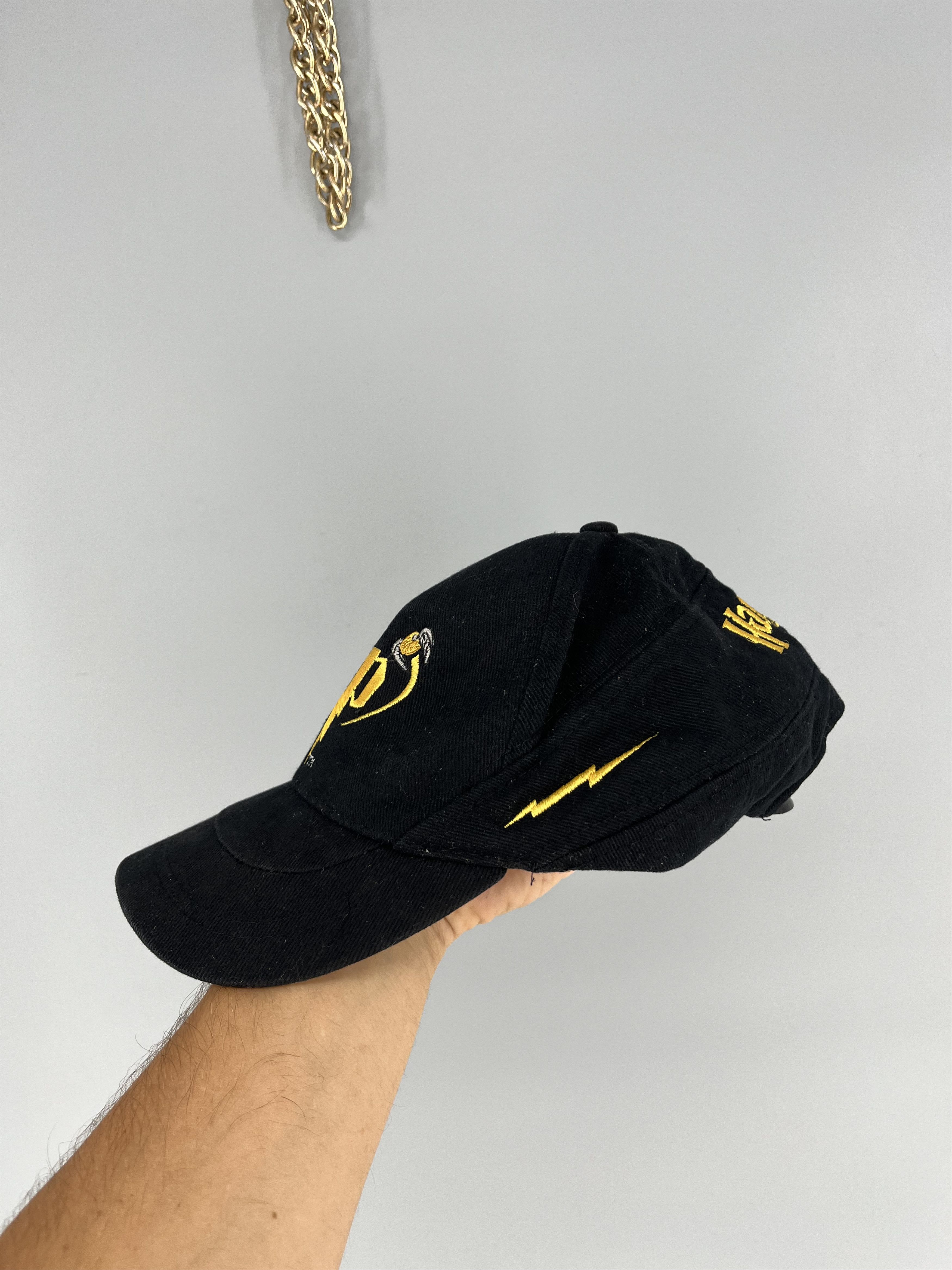 Vintage Rare 2001 Warner Bros. Harry Potter Denim Cap Size ONE SIZE - 3 Thumbnail