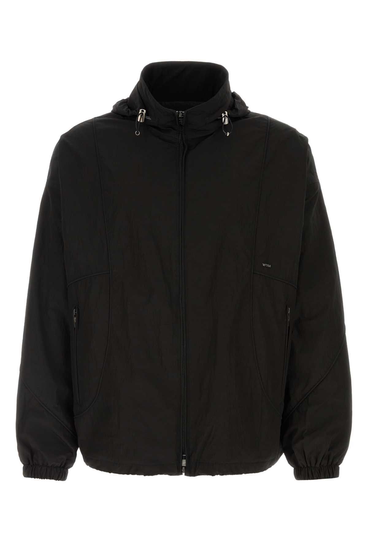 Wooyoungmi Black Polyester Blend Windbreaker Size US S / EU 44-46 / 1 - 1 Thumbnail