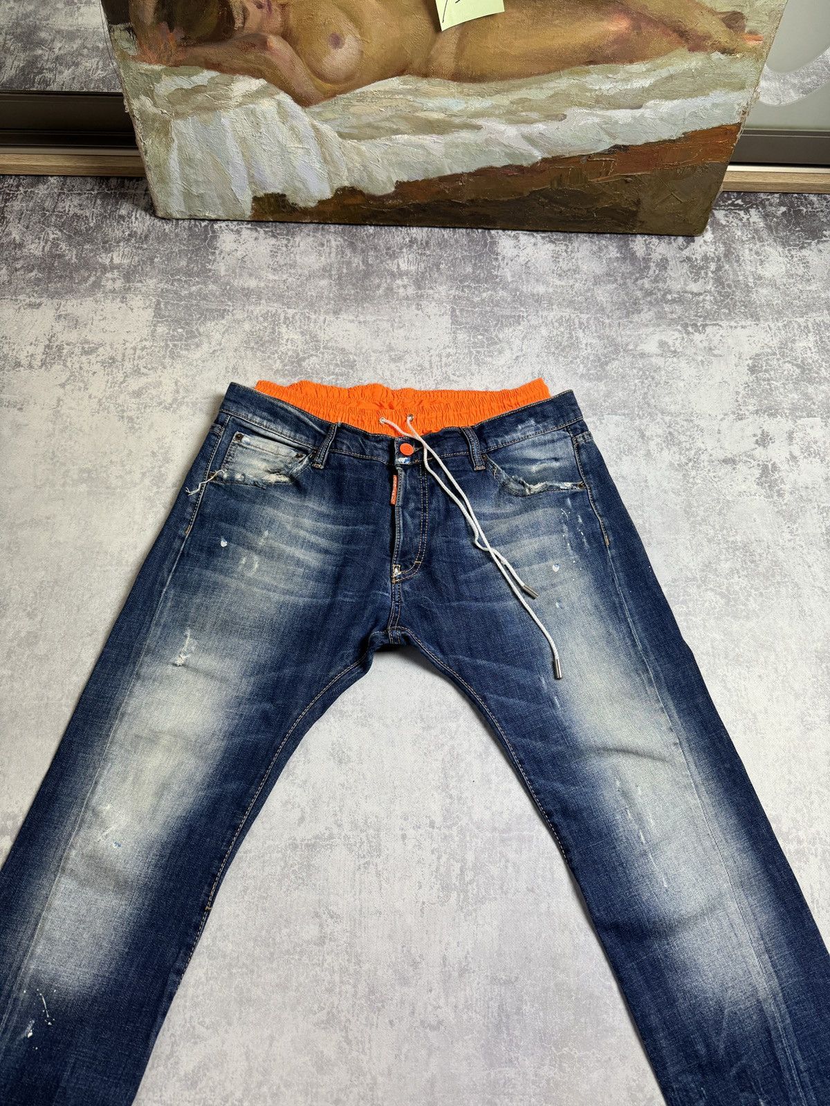 Dsquared2 RARE Dsquared2 Distressed Beach Shorts Y2K Japanese Jeans Size US 32 / EU 48 - 7 Thumbnail