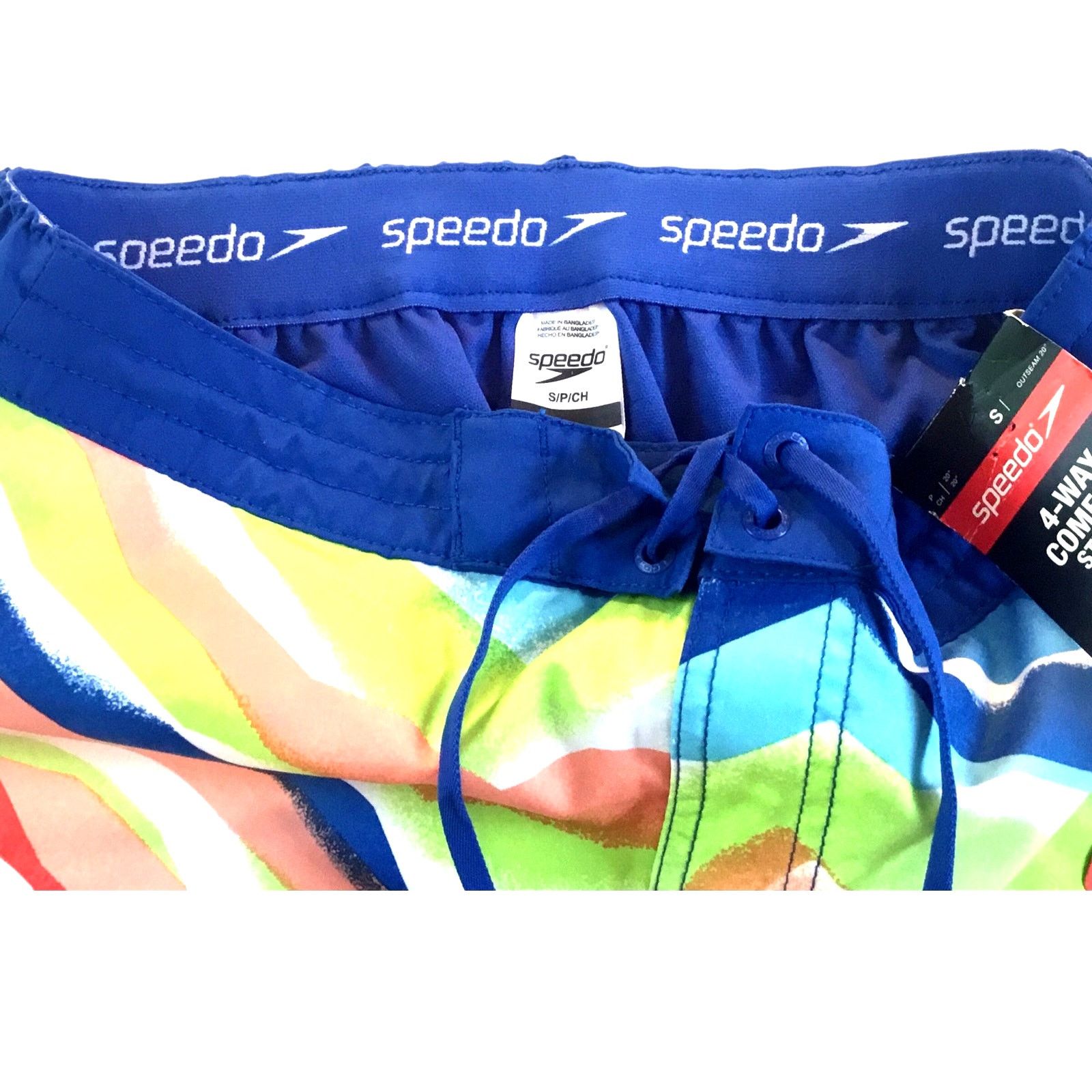 Speedo Speedo BoardShorts Swim Trunks Small Multi-Color NWT $62.00 Size US 30 / EU 46 - 4 Thumbnail