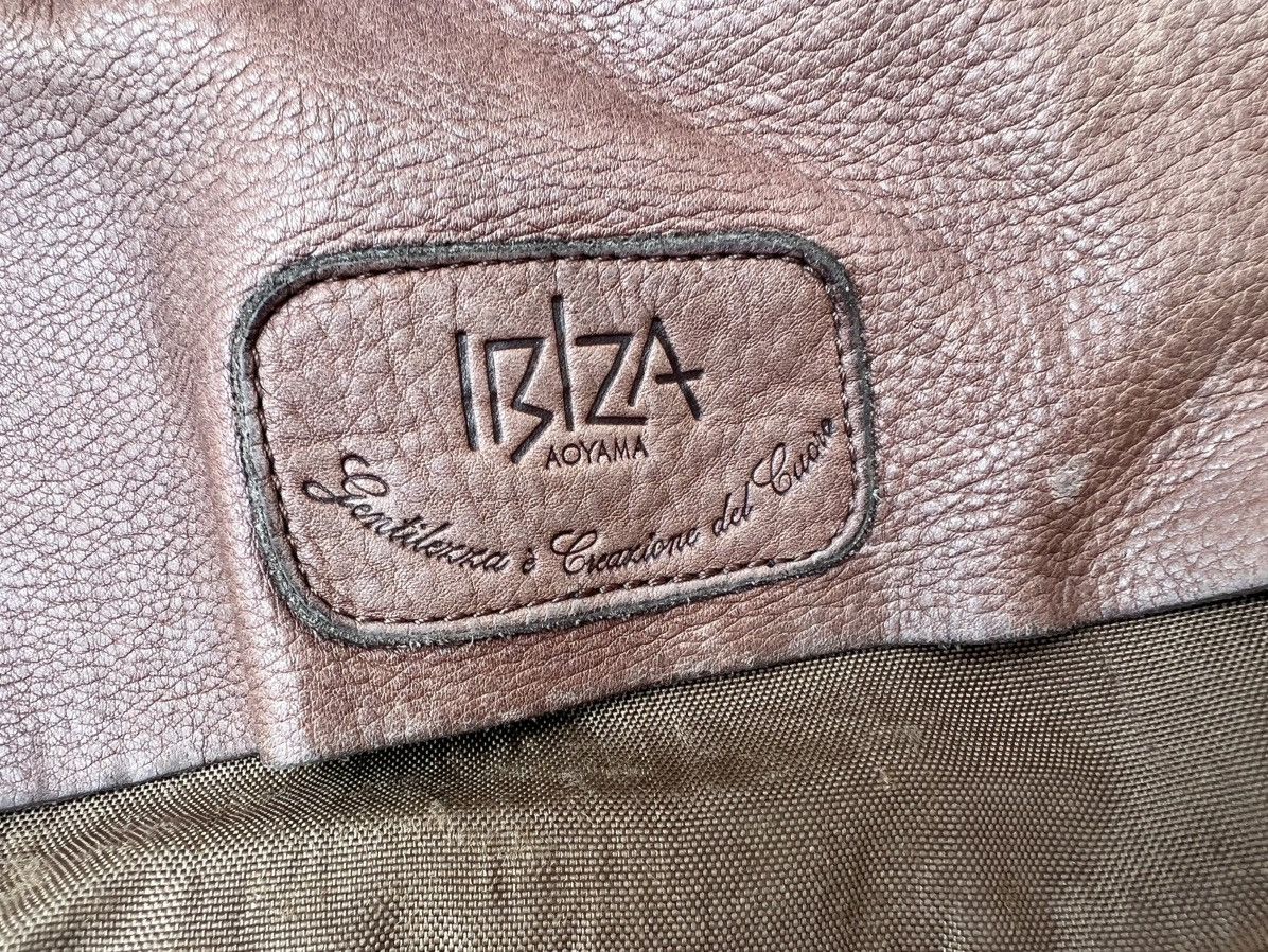 Leather VTG Ibiza Japan Patina Hybrid Leather Sling Bag Size ONE SIZE - 22 Thumbnail