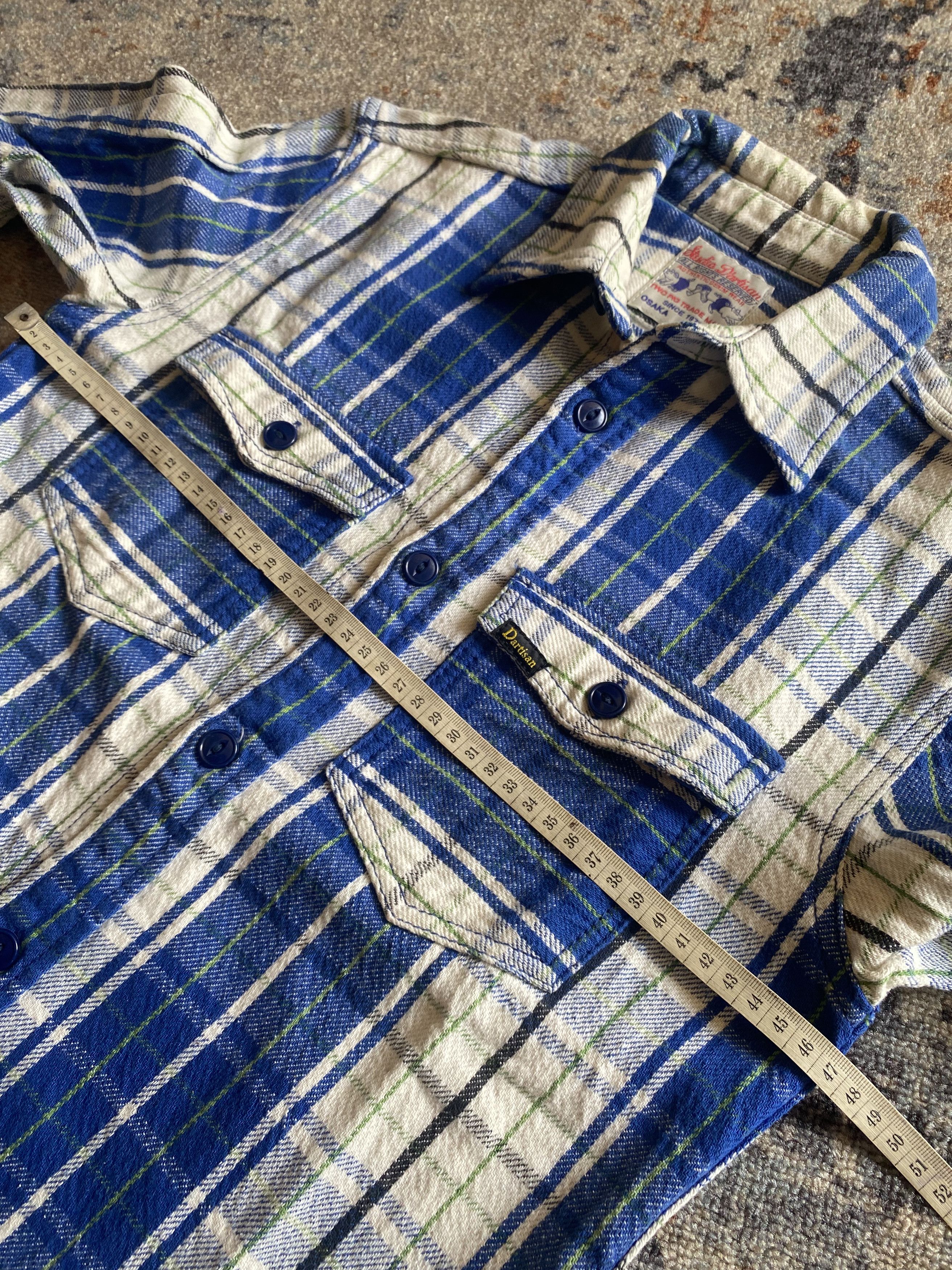 Japanese Brand × Studio D'Artisan × Vintage Studio D'Artisan Flannel Shirt Size US M / EU 48-50 / 2 - 4 Thumbnail